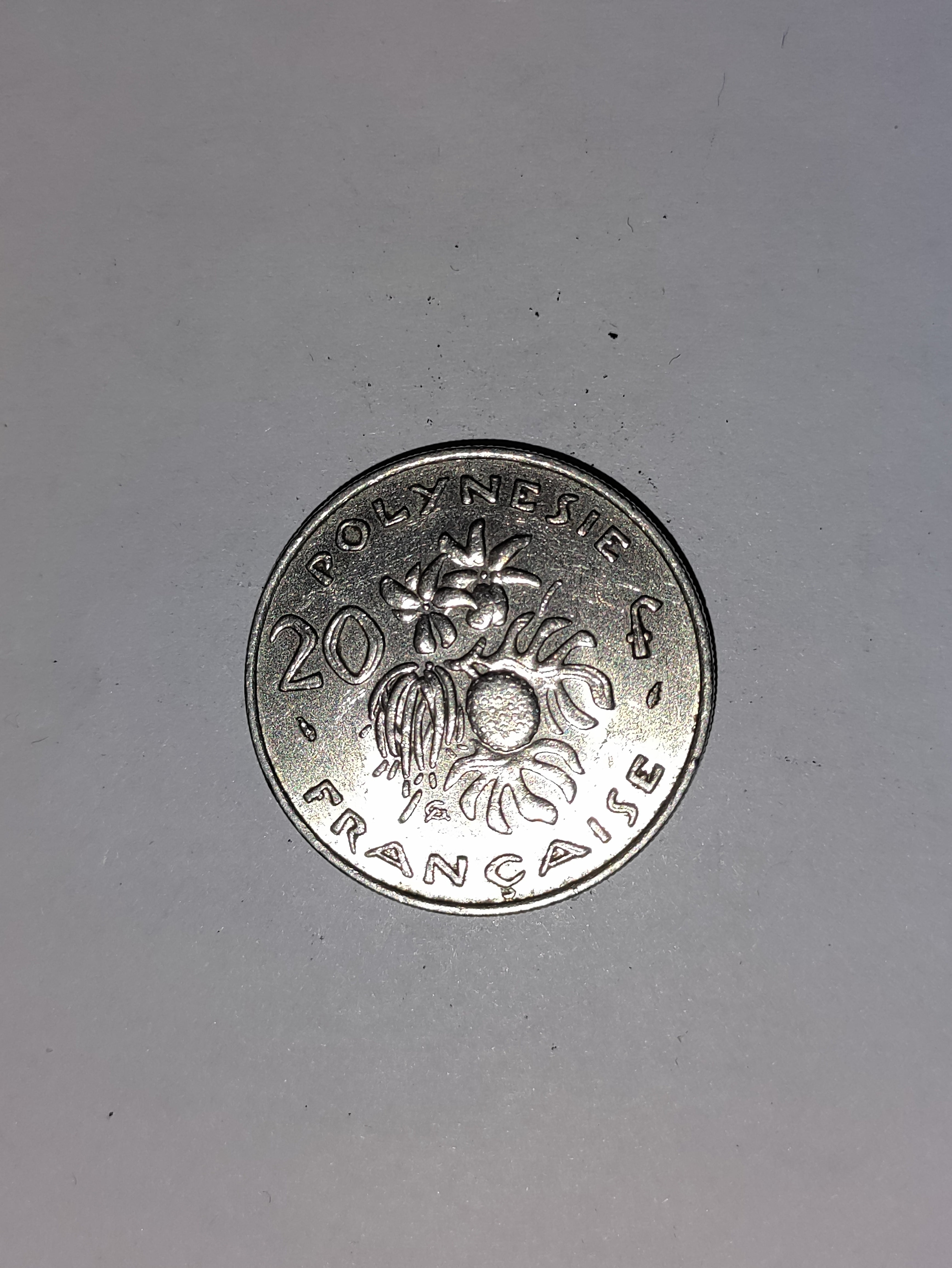 20 Francs French Polynesia 1975