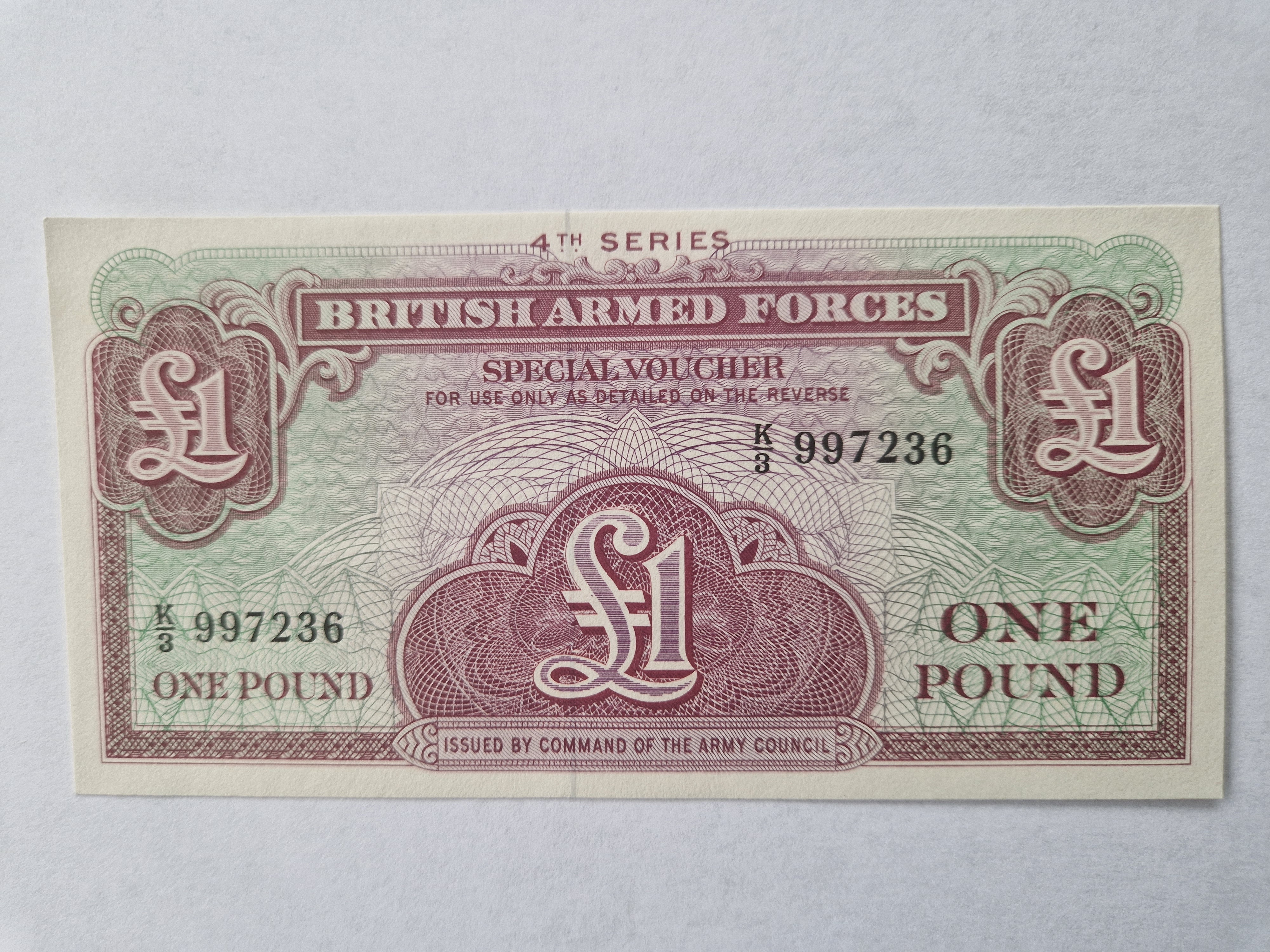 One Pound - British Armed Forces