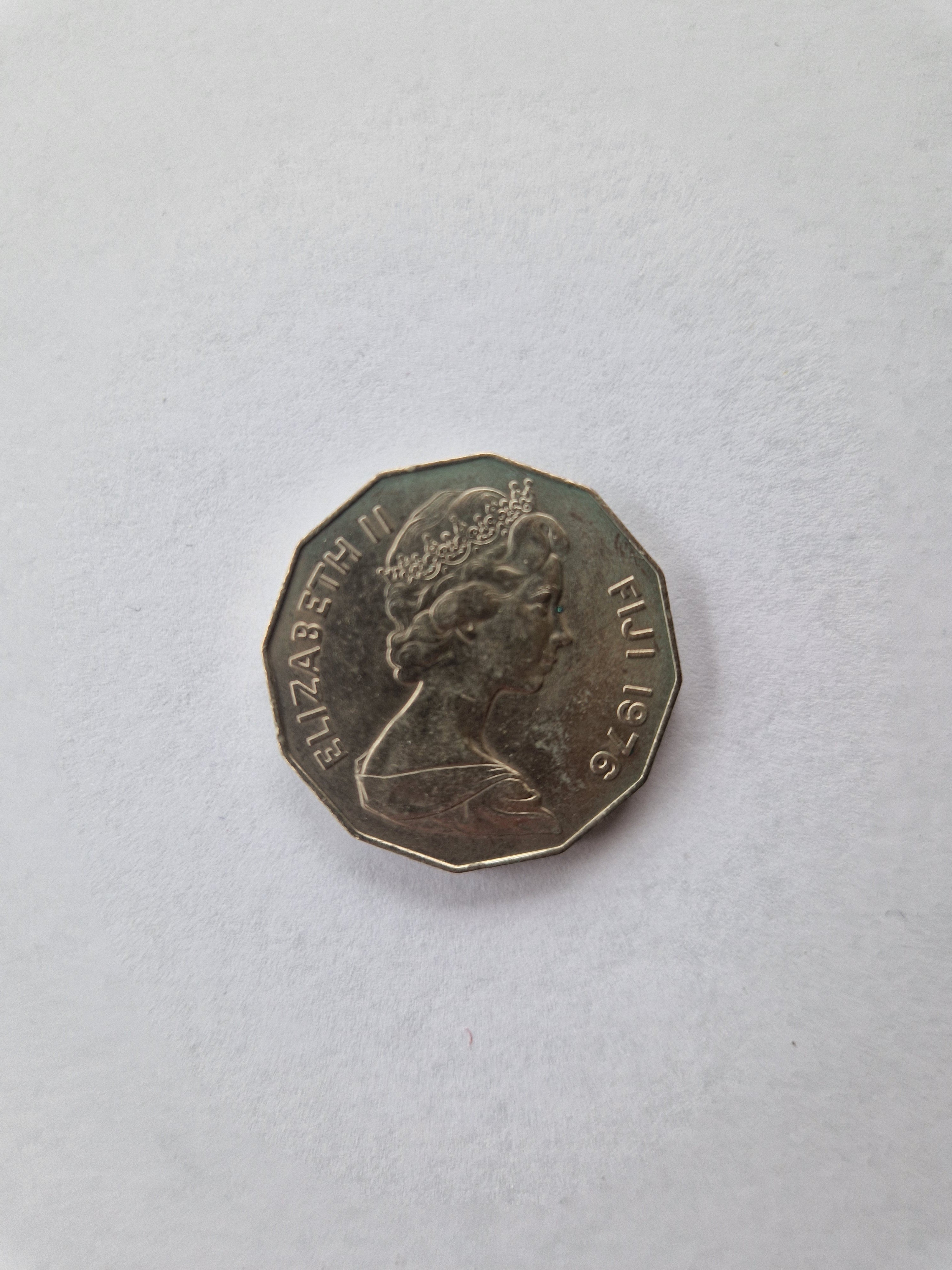 50 Cents Fiji 1976