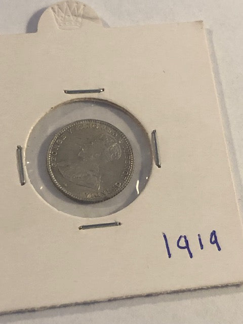 5 cents 1919 Straits Settlements