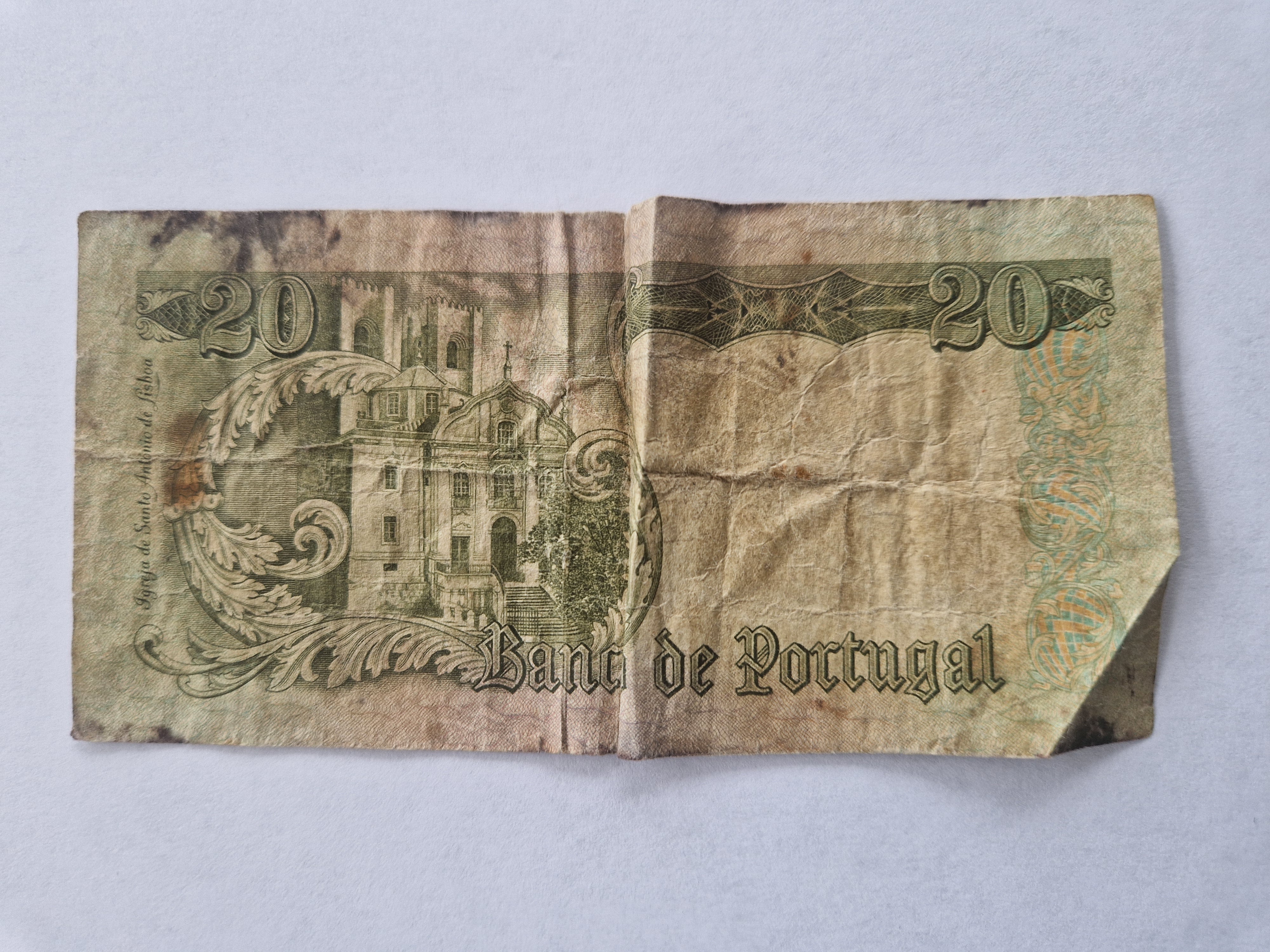 20 Escudos Portugal 1964