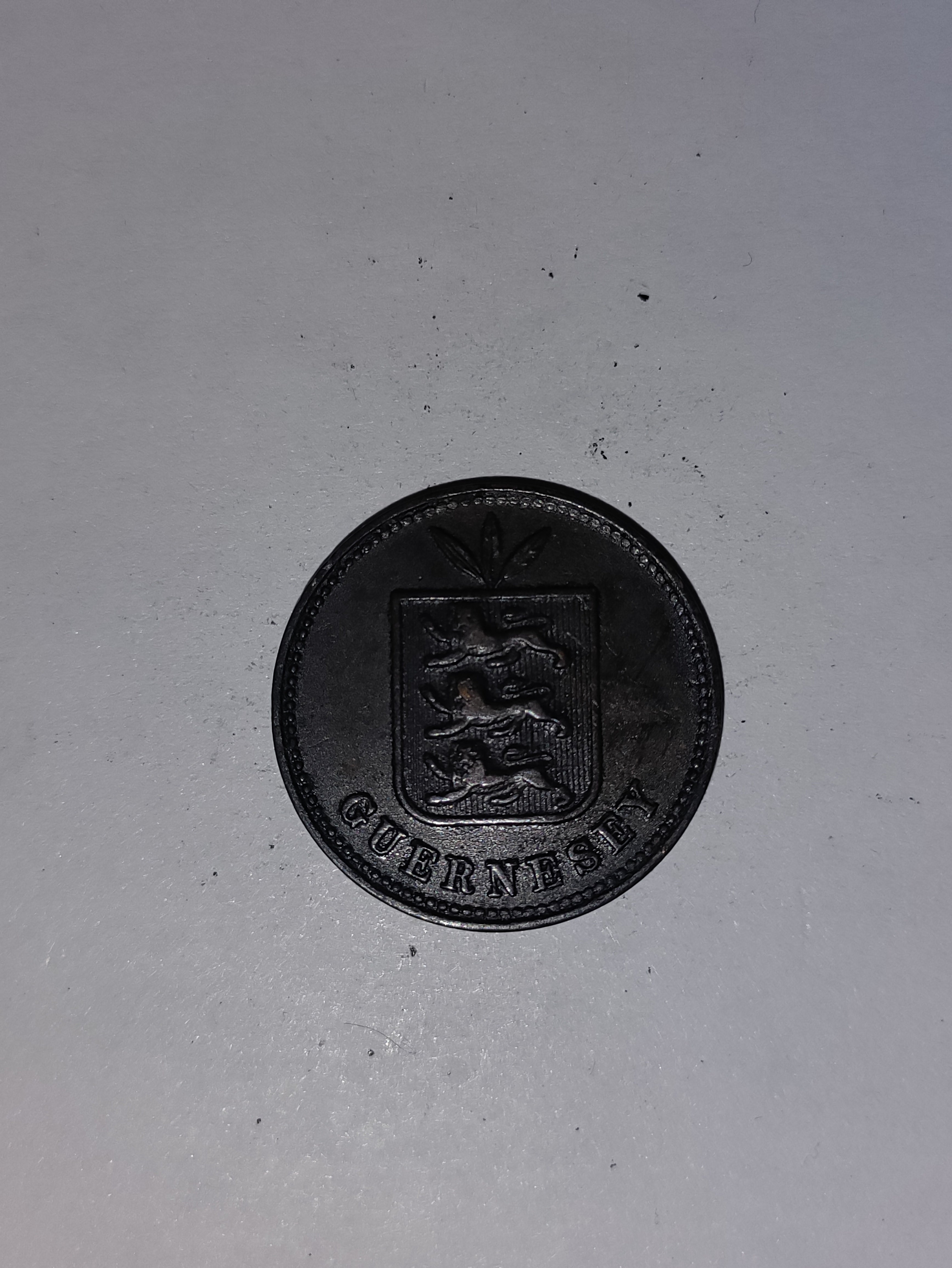 2 Doubles Guernsey 1885