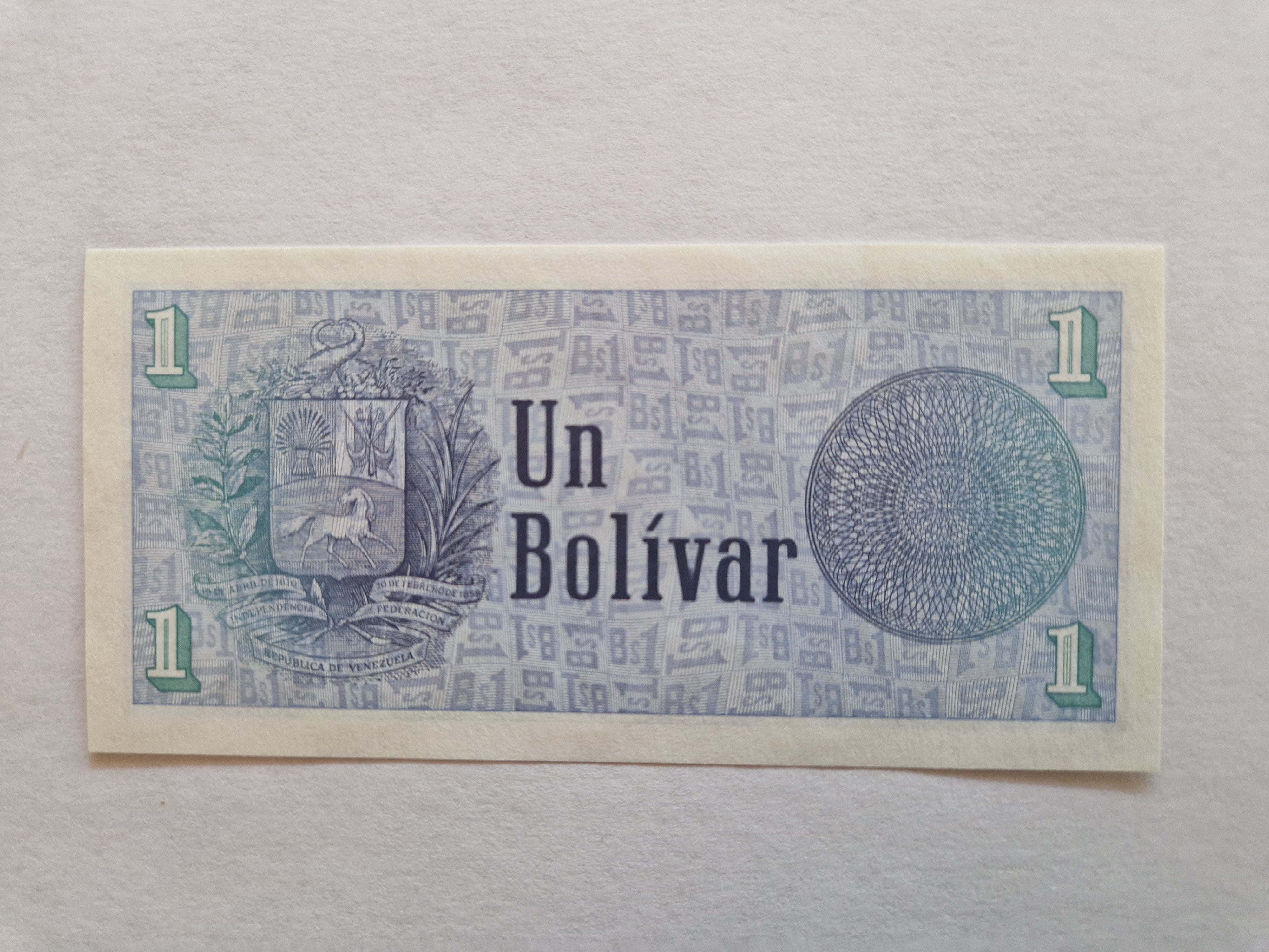 Un Bolivar Venezuela 1989