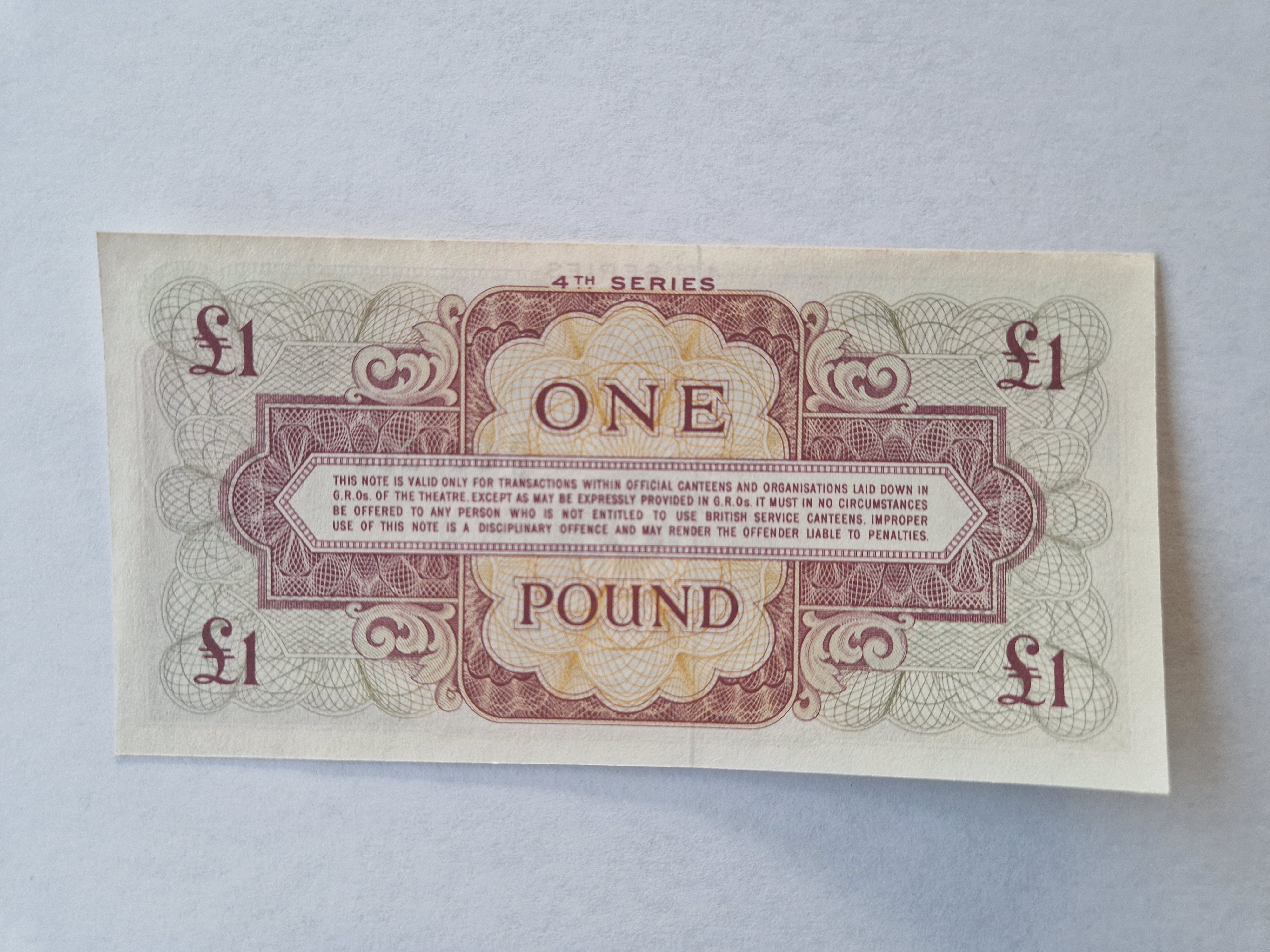 1 Pound - British Armed Forces