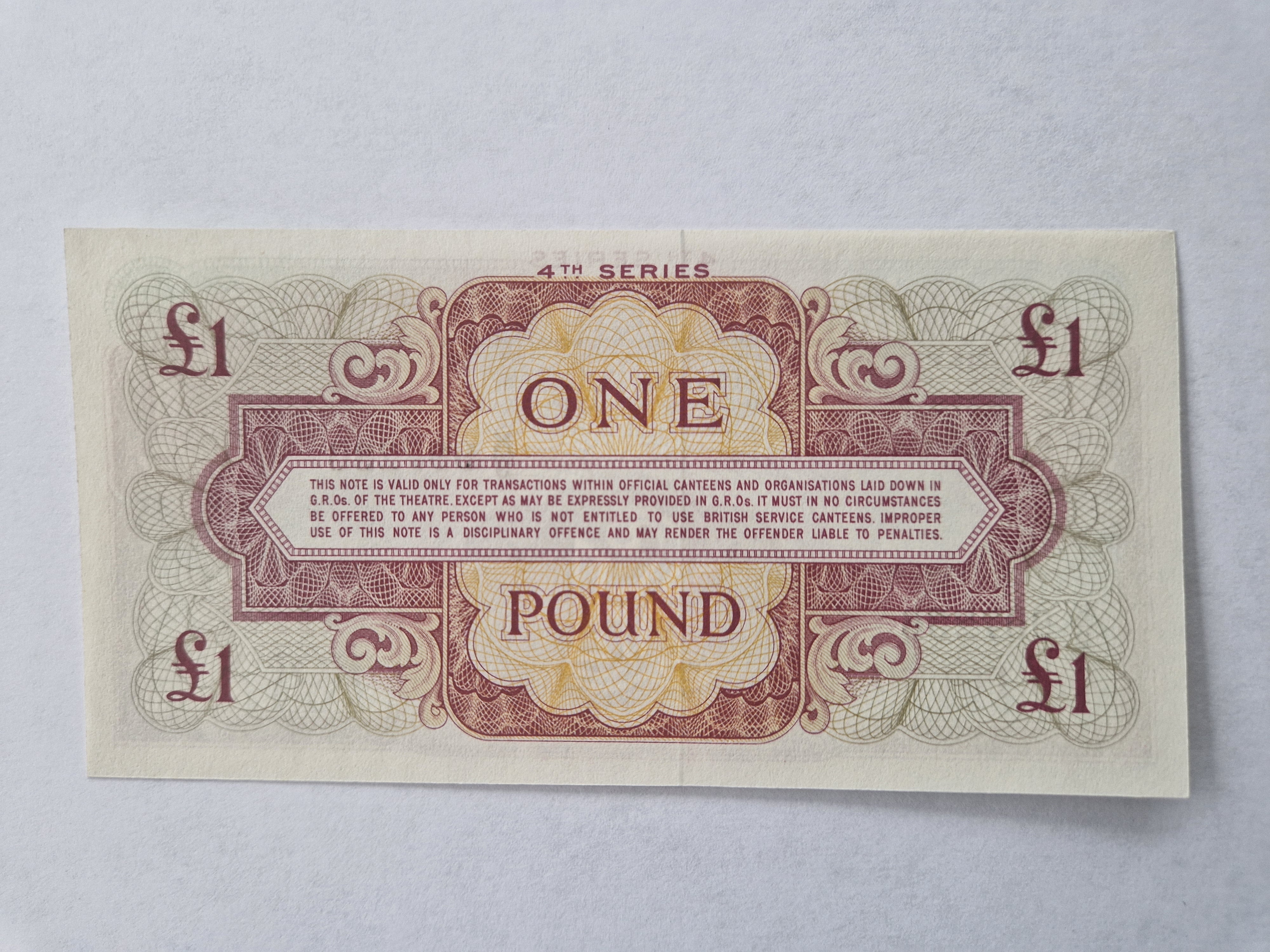 One Pound - British Armed Forces