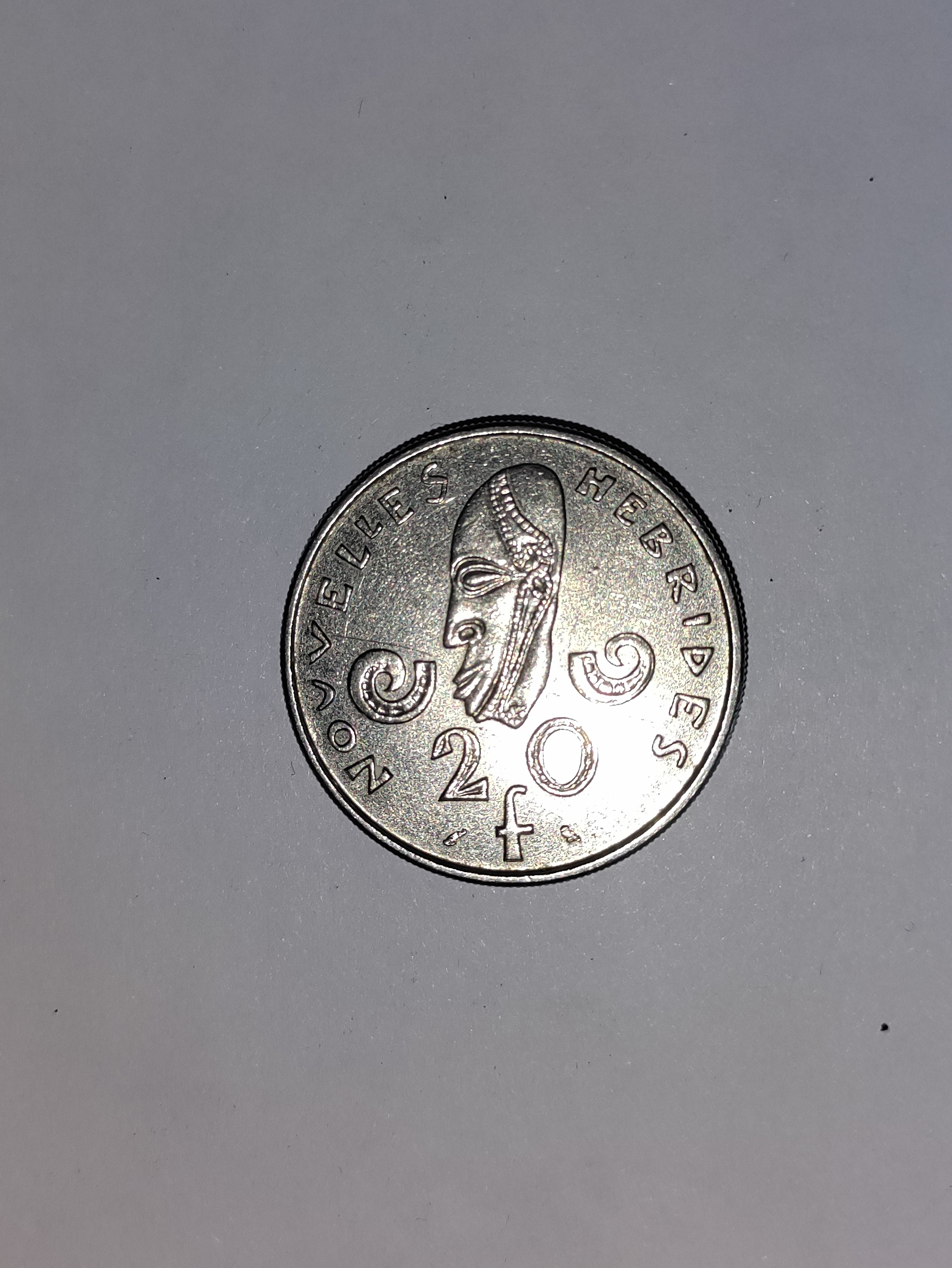 20 Francs - New Hebrides 1970
