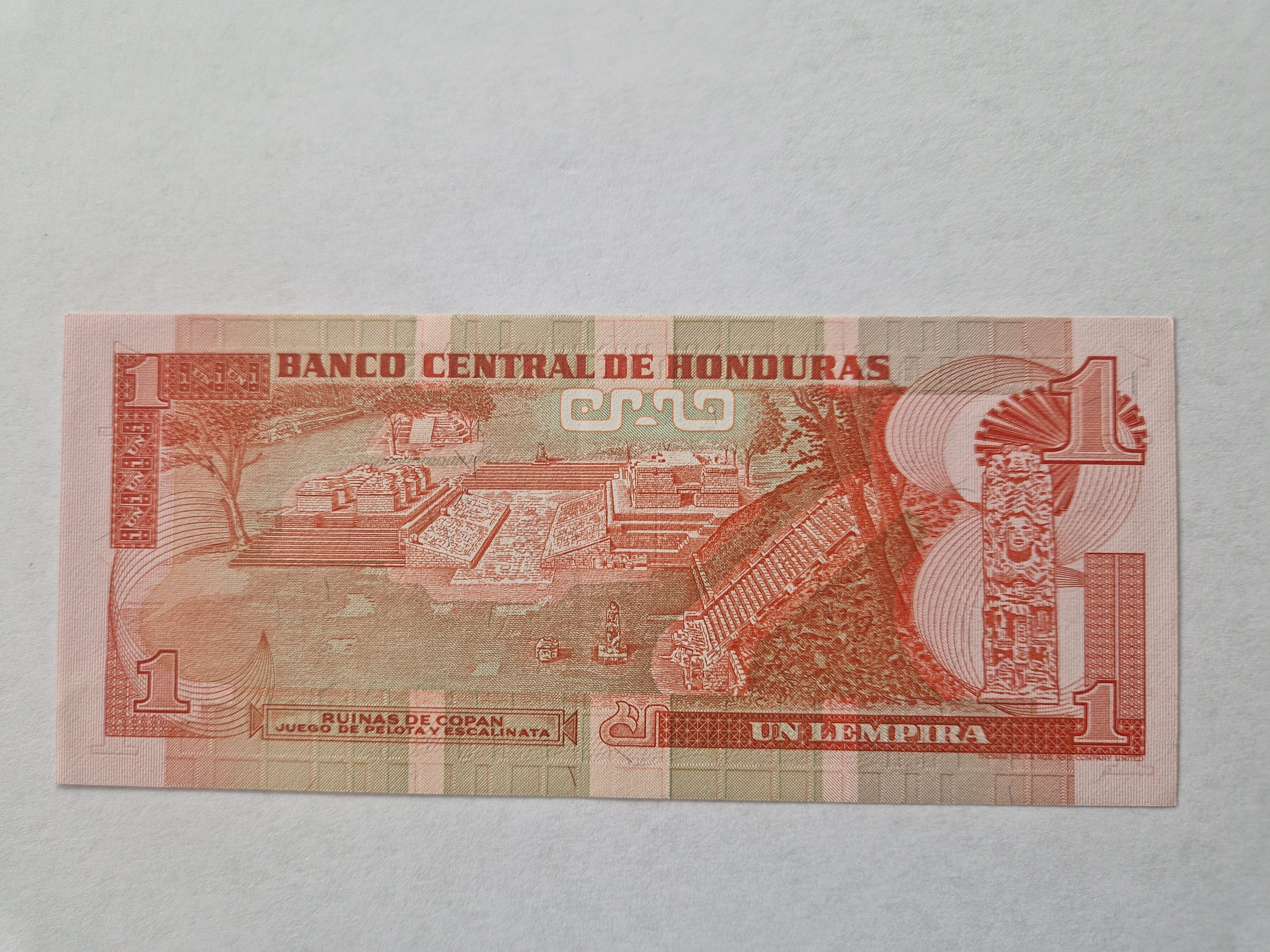 1 Lempira Honduras 1980