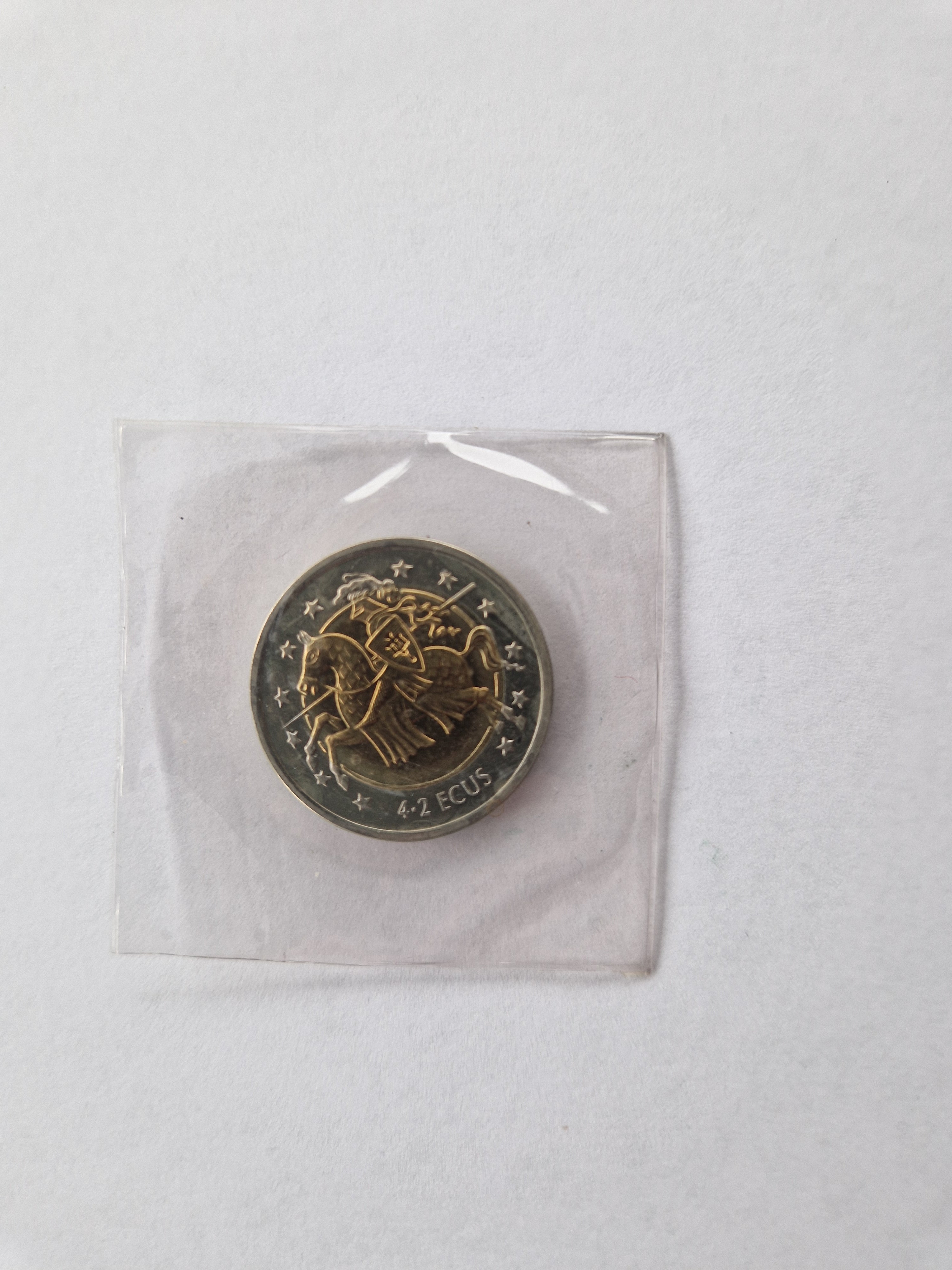 4.2 ECUs Gibraltar 1994 - Low mintage