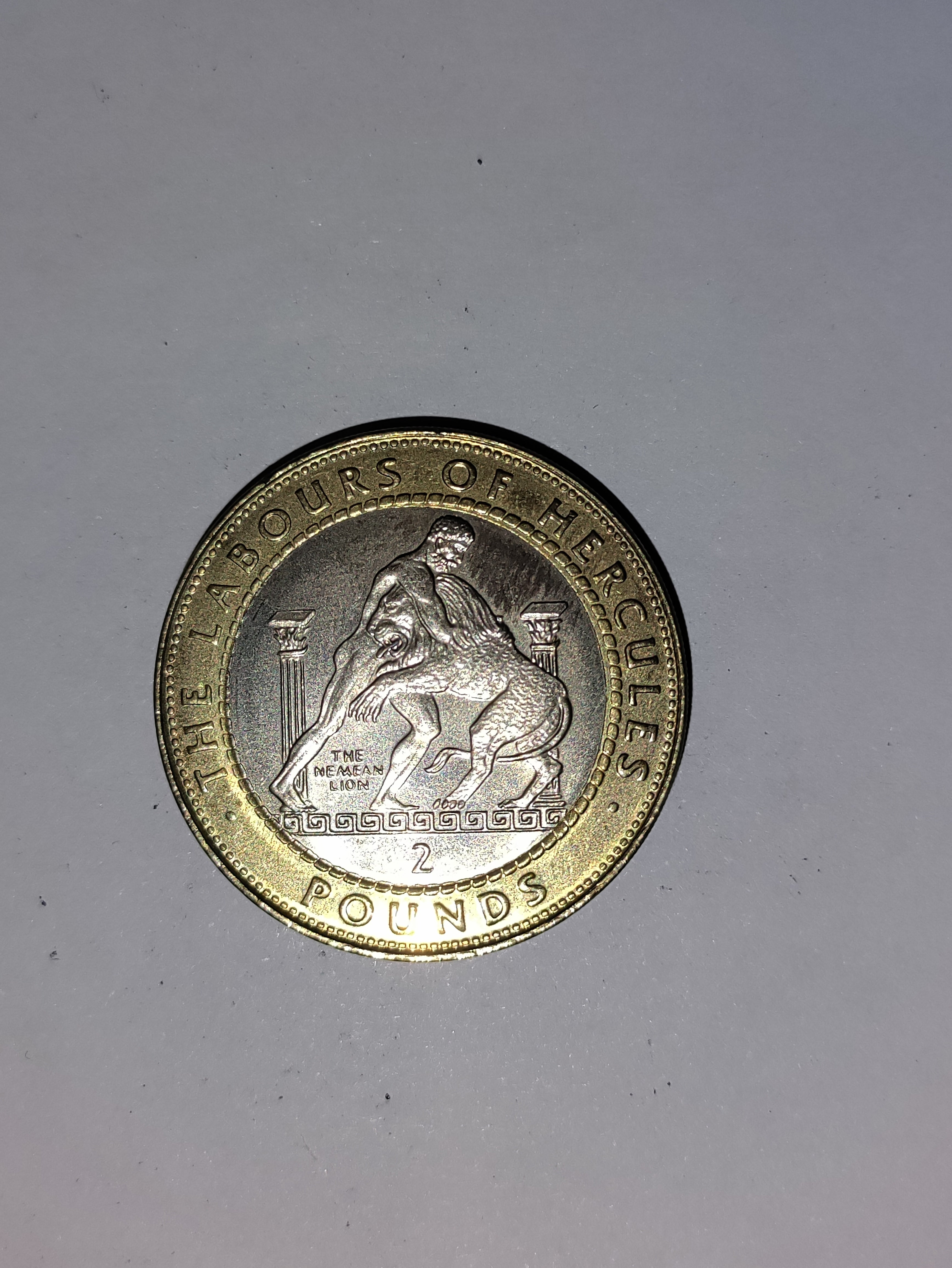 Two Pounds Gibraltar 1997