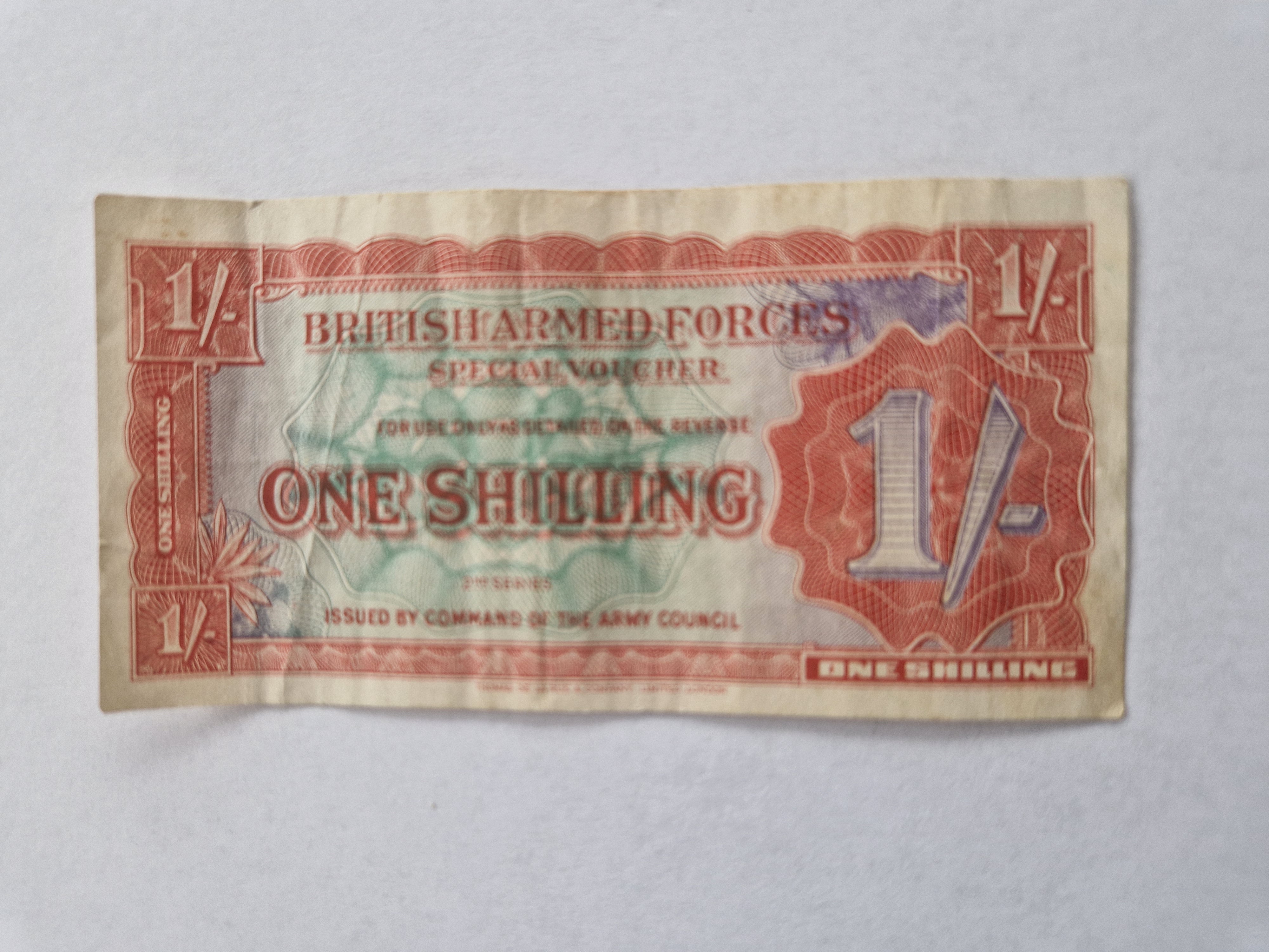 One Shilling - British Armed Forces