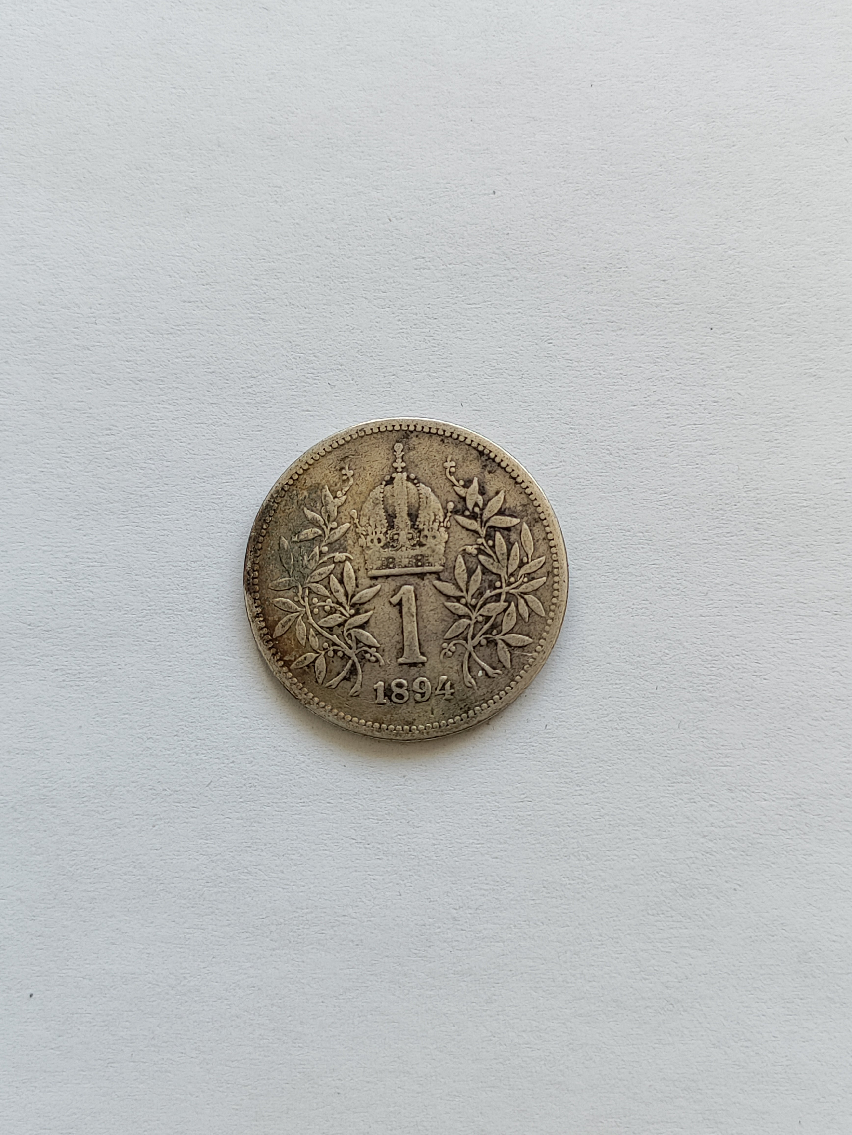 1 Corona 1894 Austria - Dårlig stand