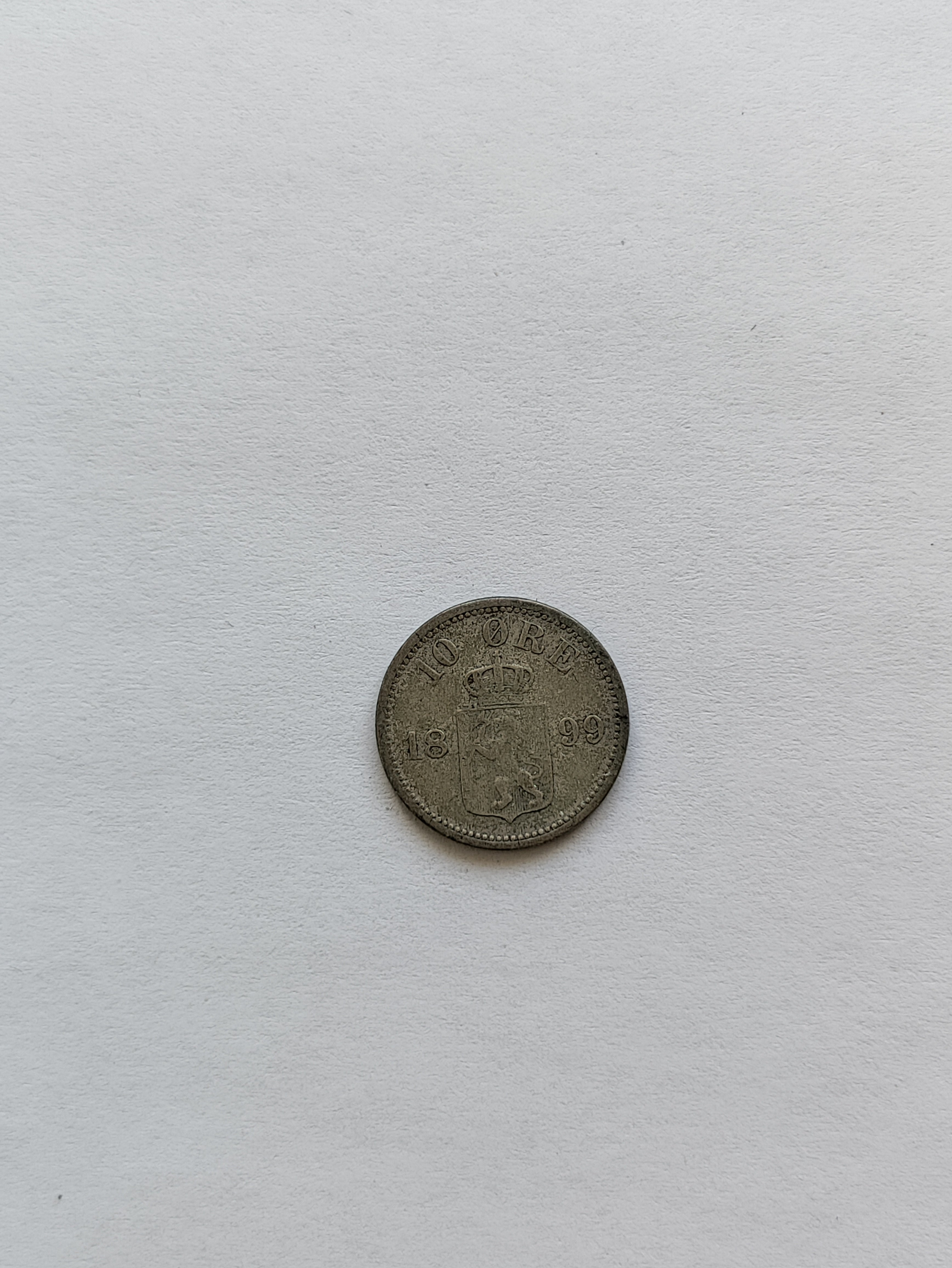 10 øre 1899 Sweden