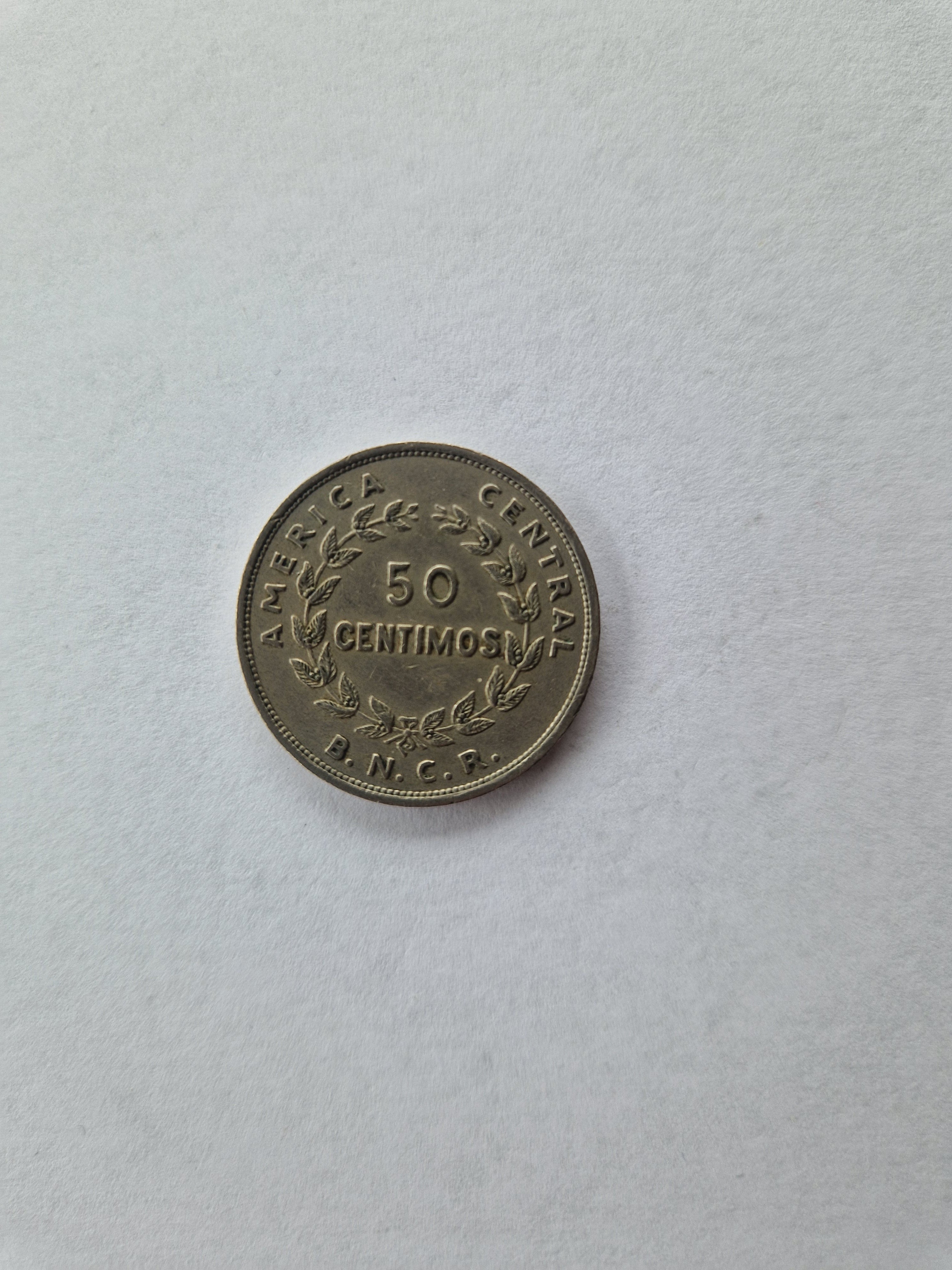 50 Centimos Costa Rica 1948