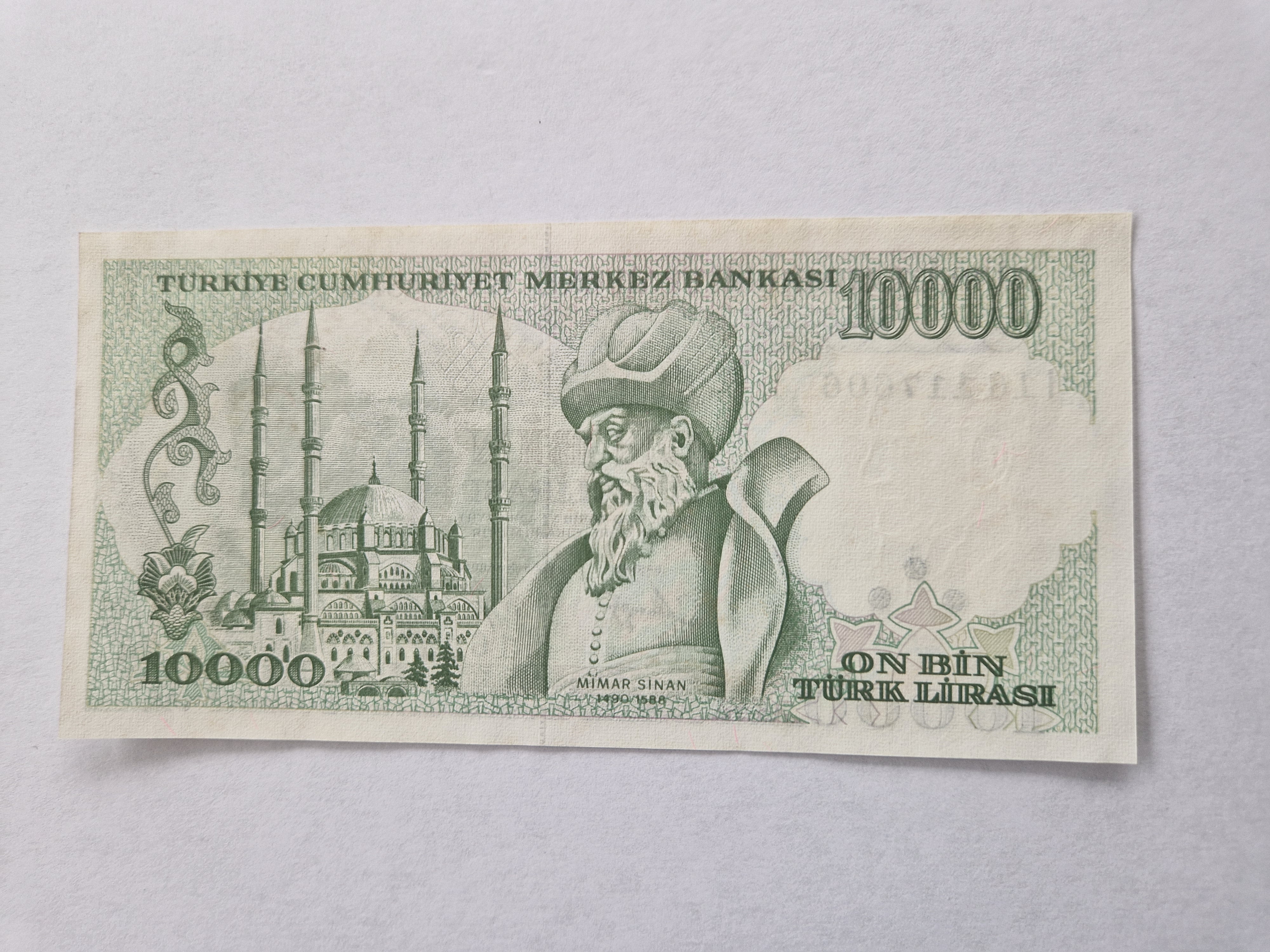 10000 Lira 1970 Turkey