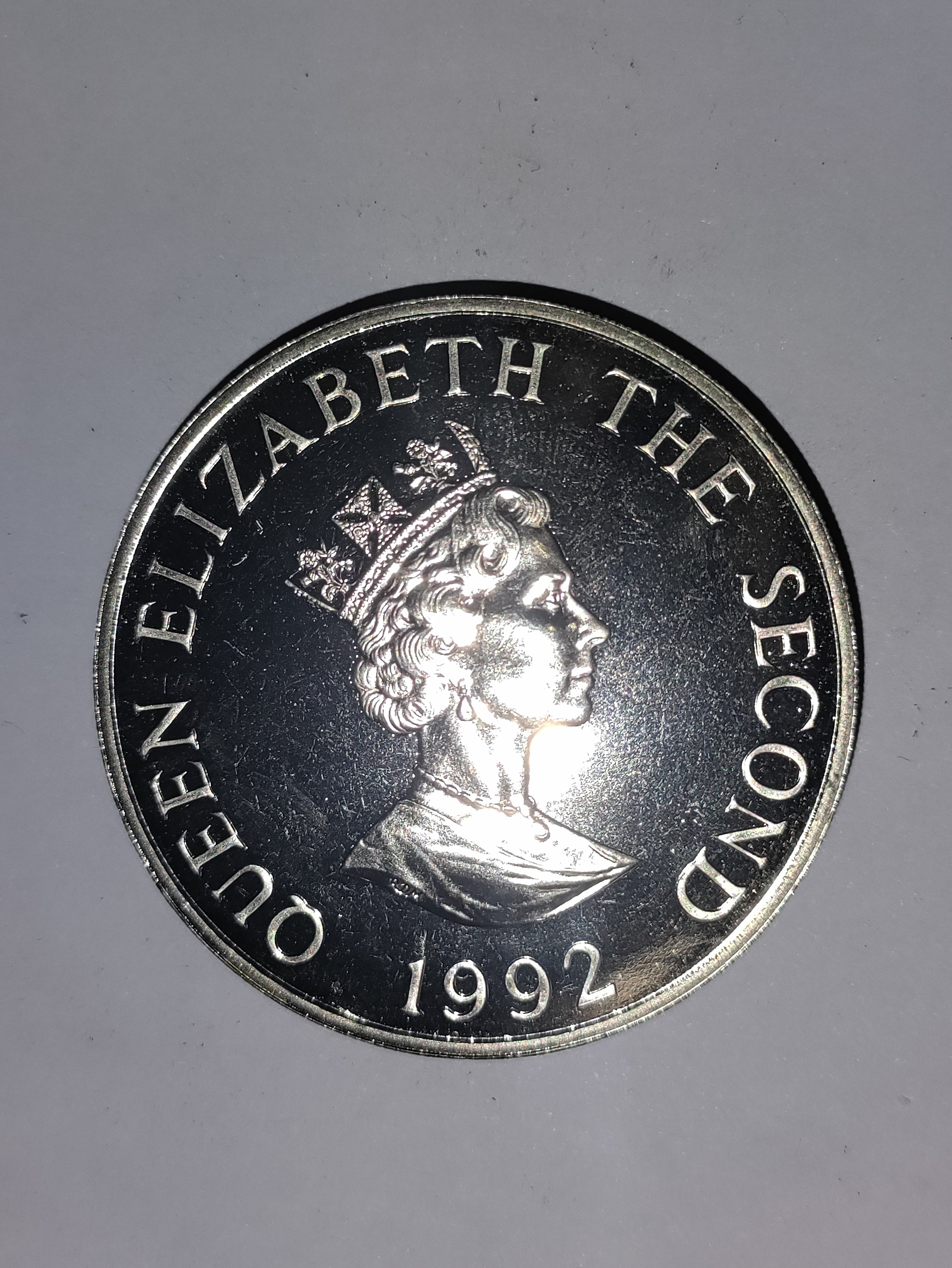 Two Pounds Alderney 1992
