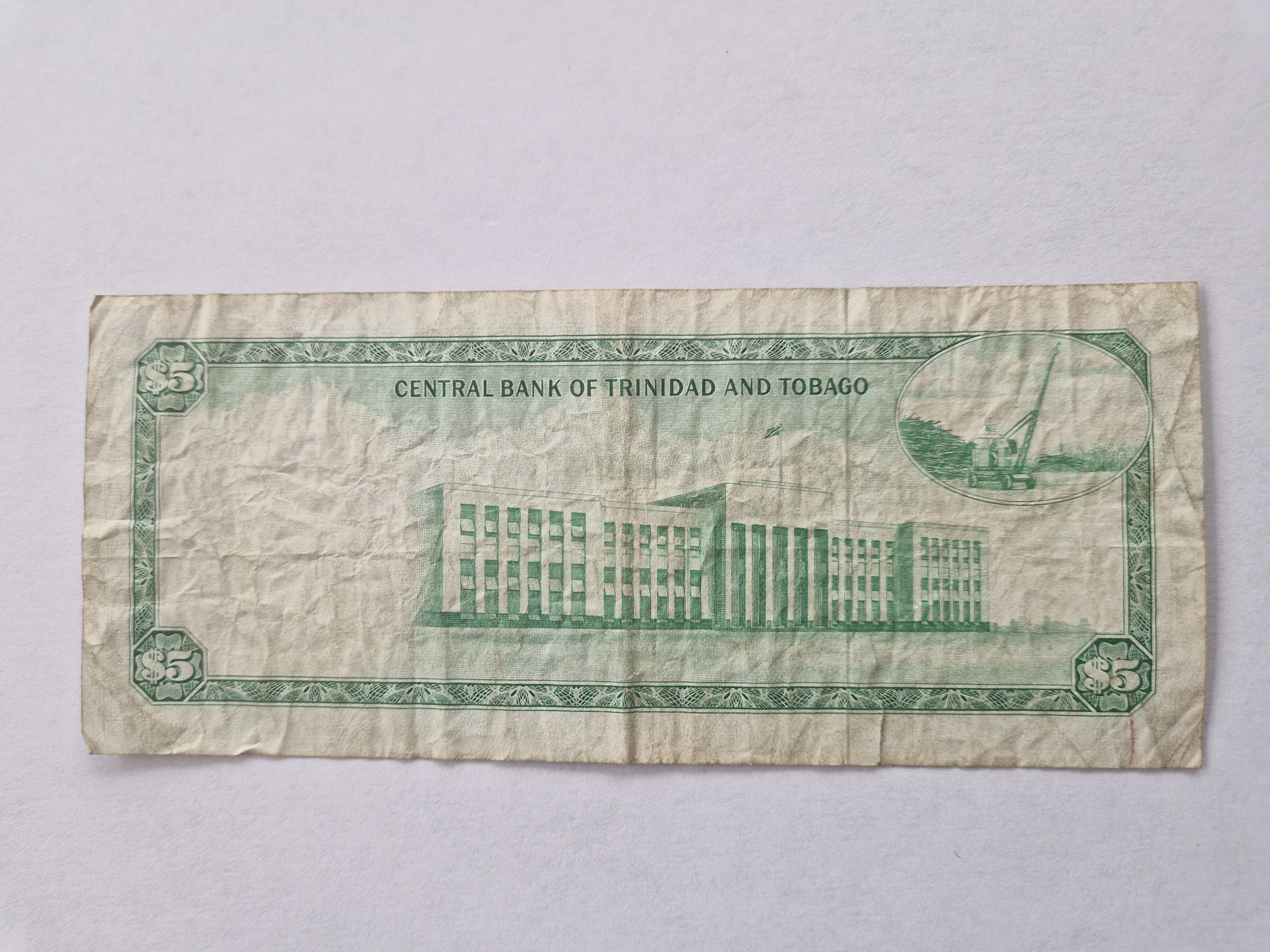 Five Dollars Trinidad & Tobago