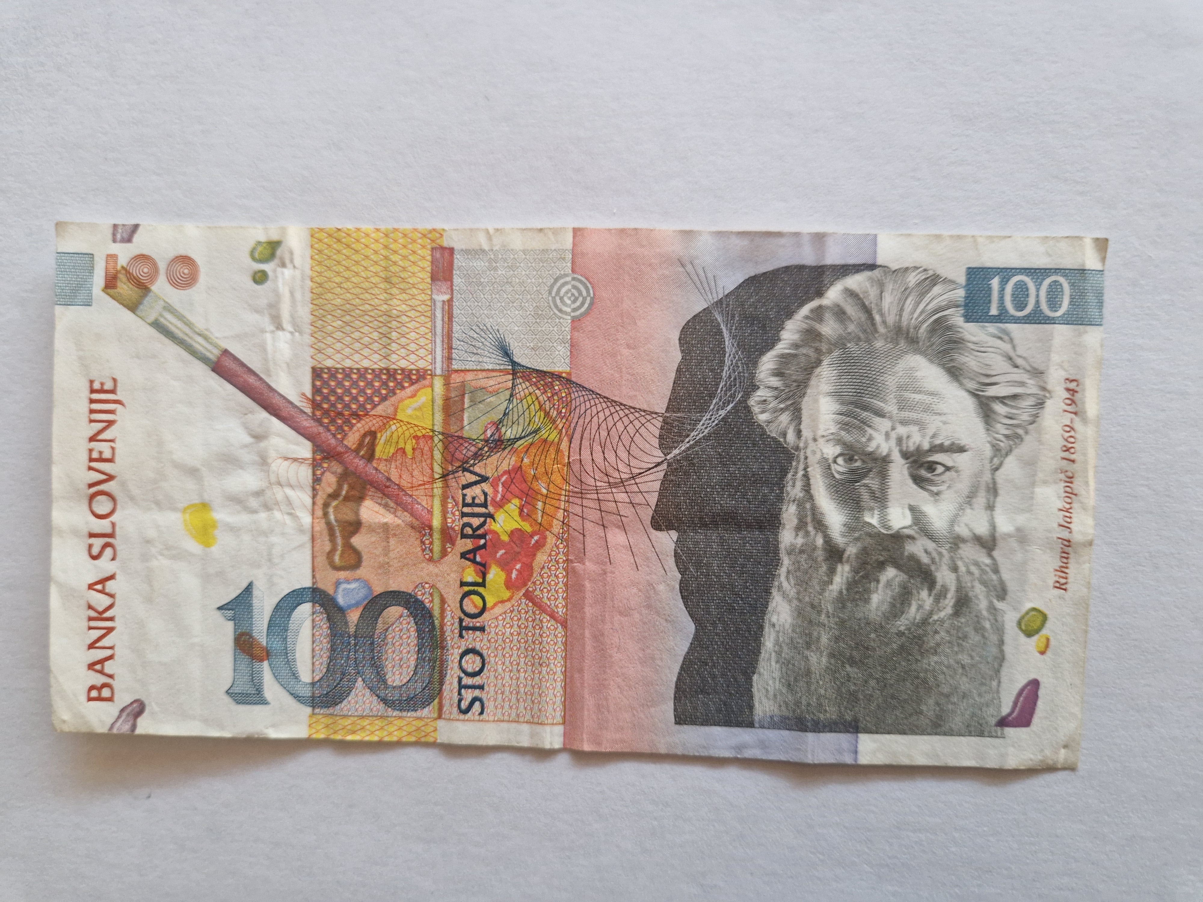 100 Tolarjev Slovenia