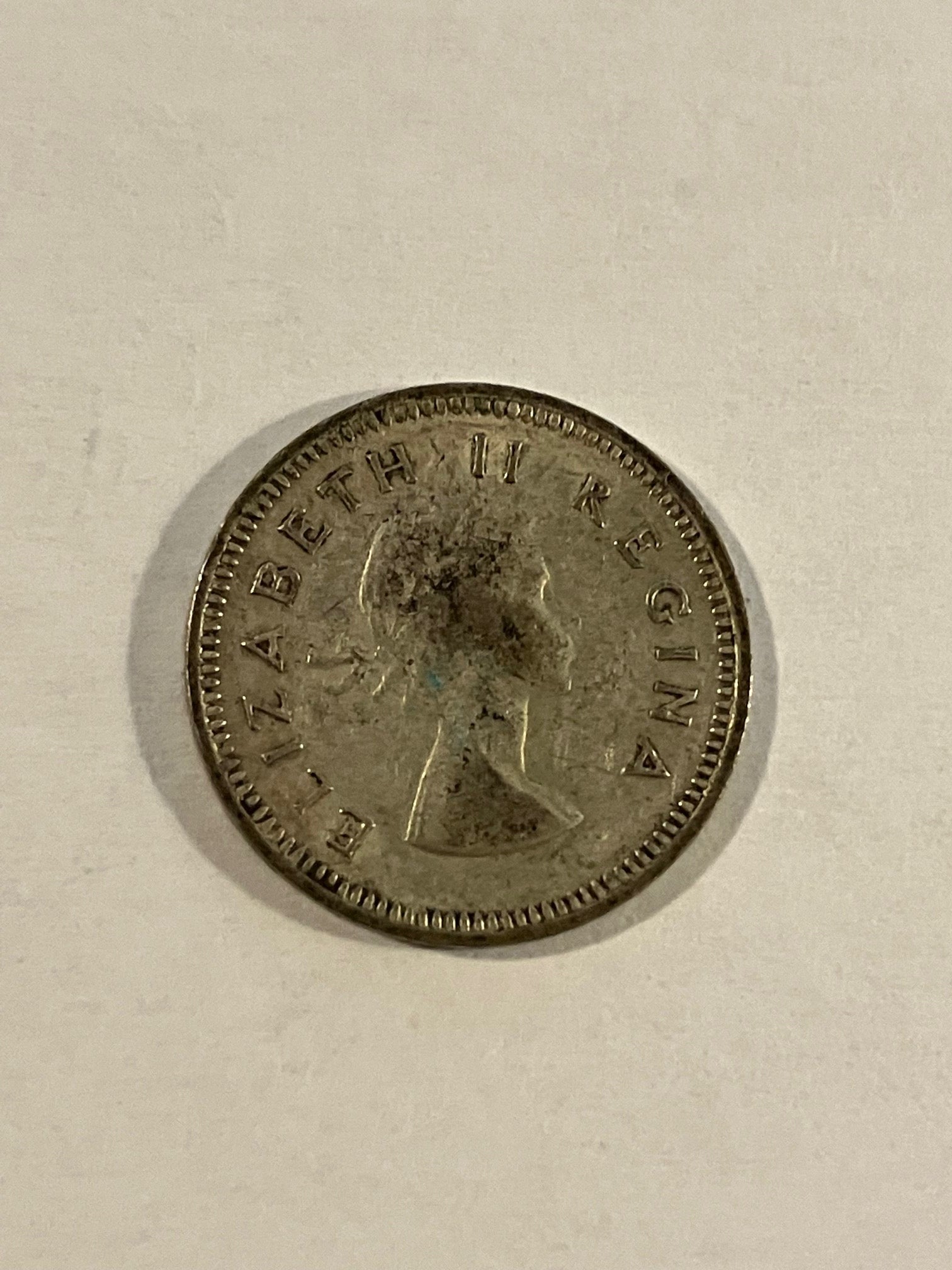 3 Pence South Africa 1956