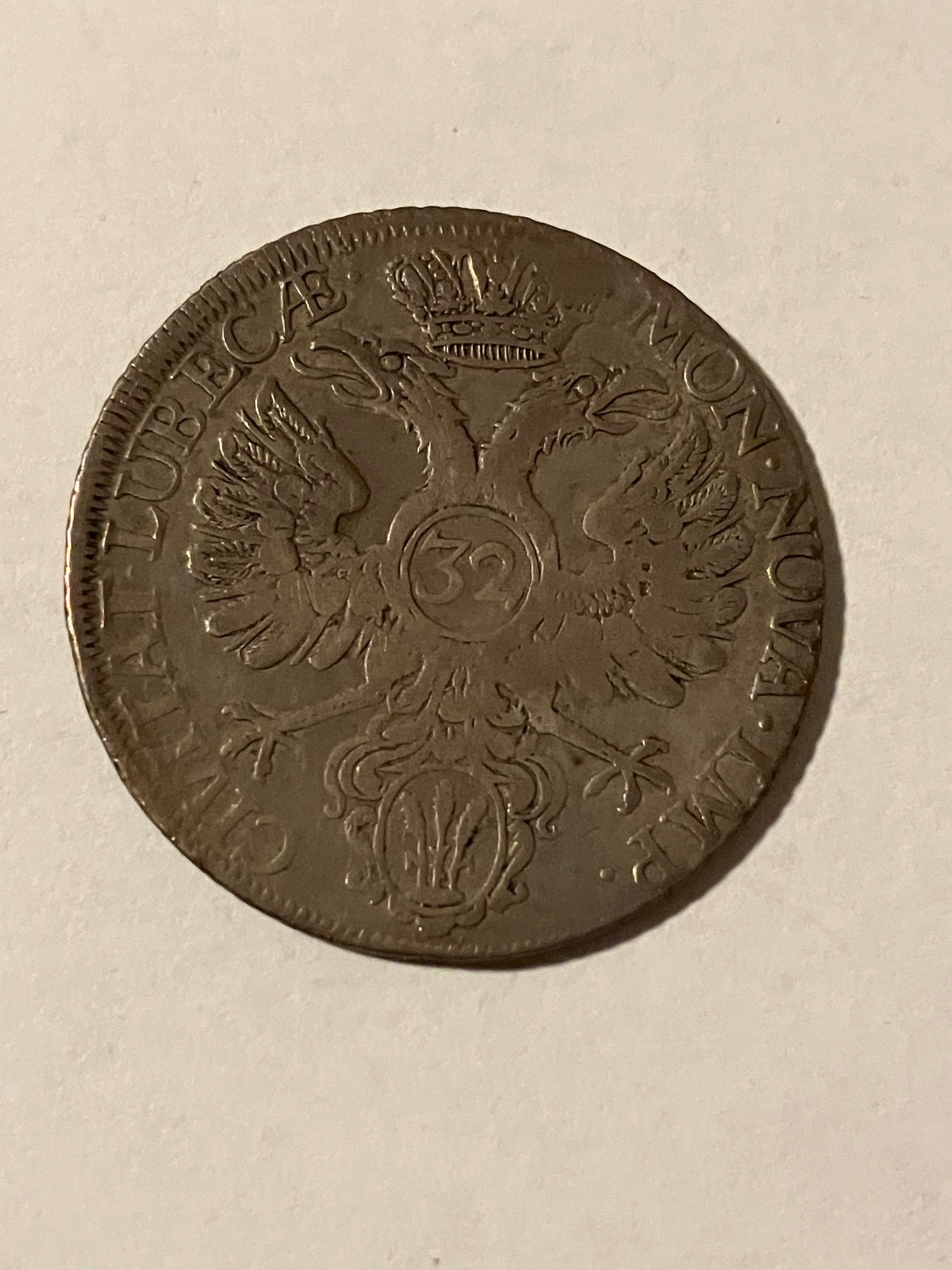 32 Schilling Lübeck 1752