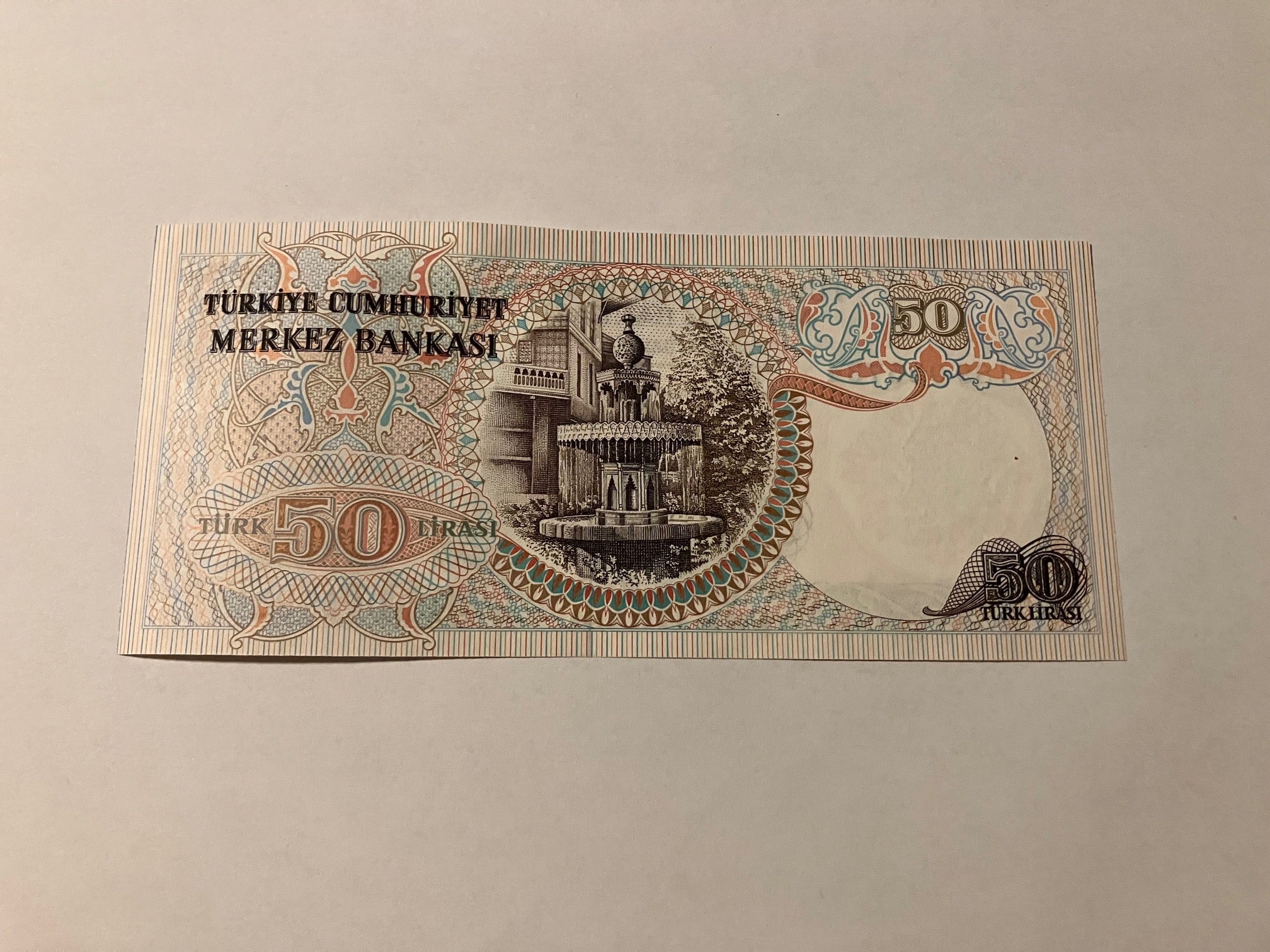 50 Lira Turkey 1970