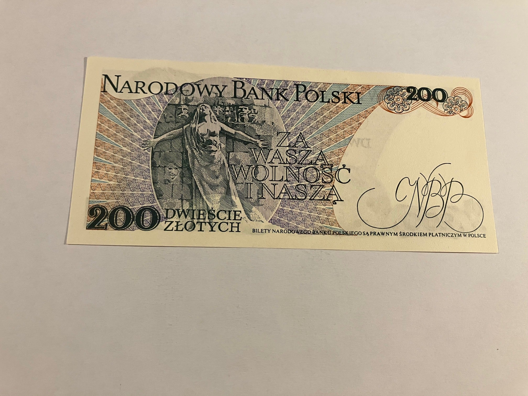 200 Zlotych 1986 Polen