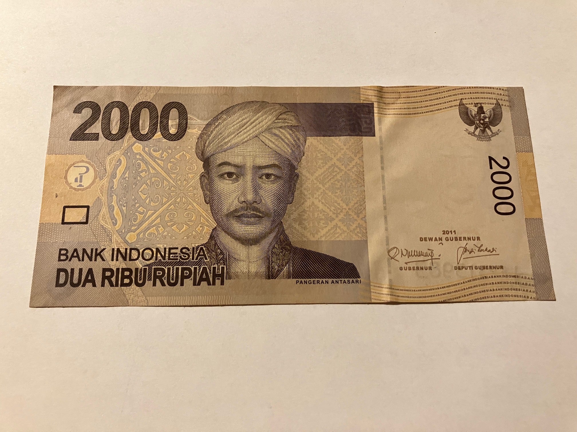 2000 Rupiah Indonesia