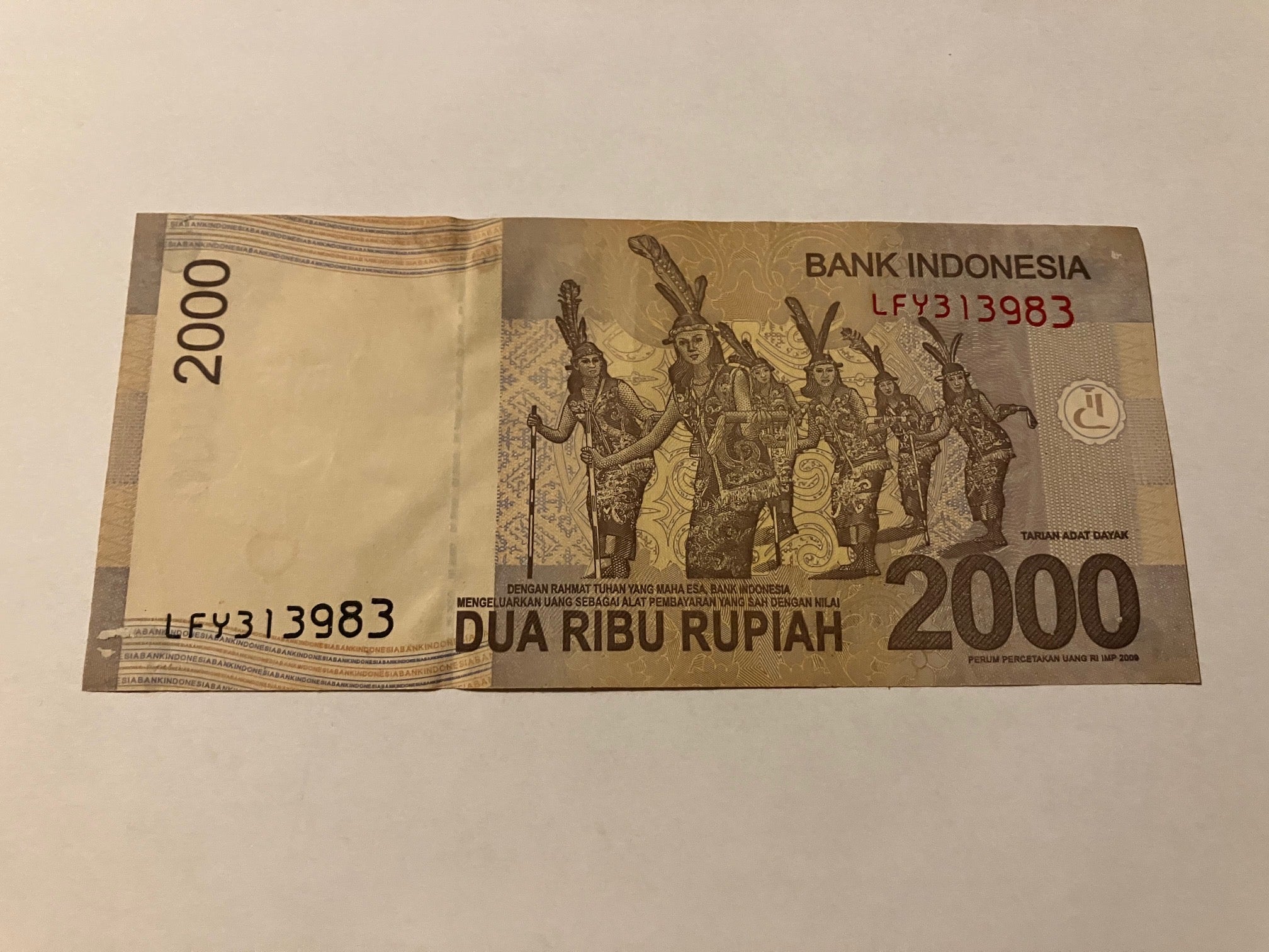 2000 Rupiah Indonesia