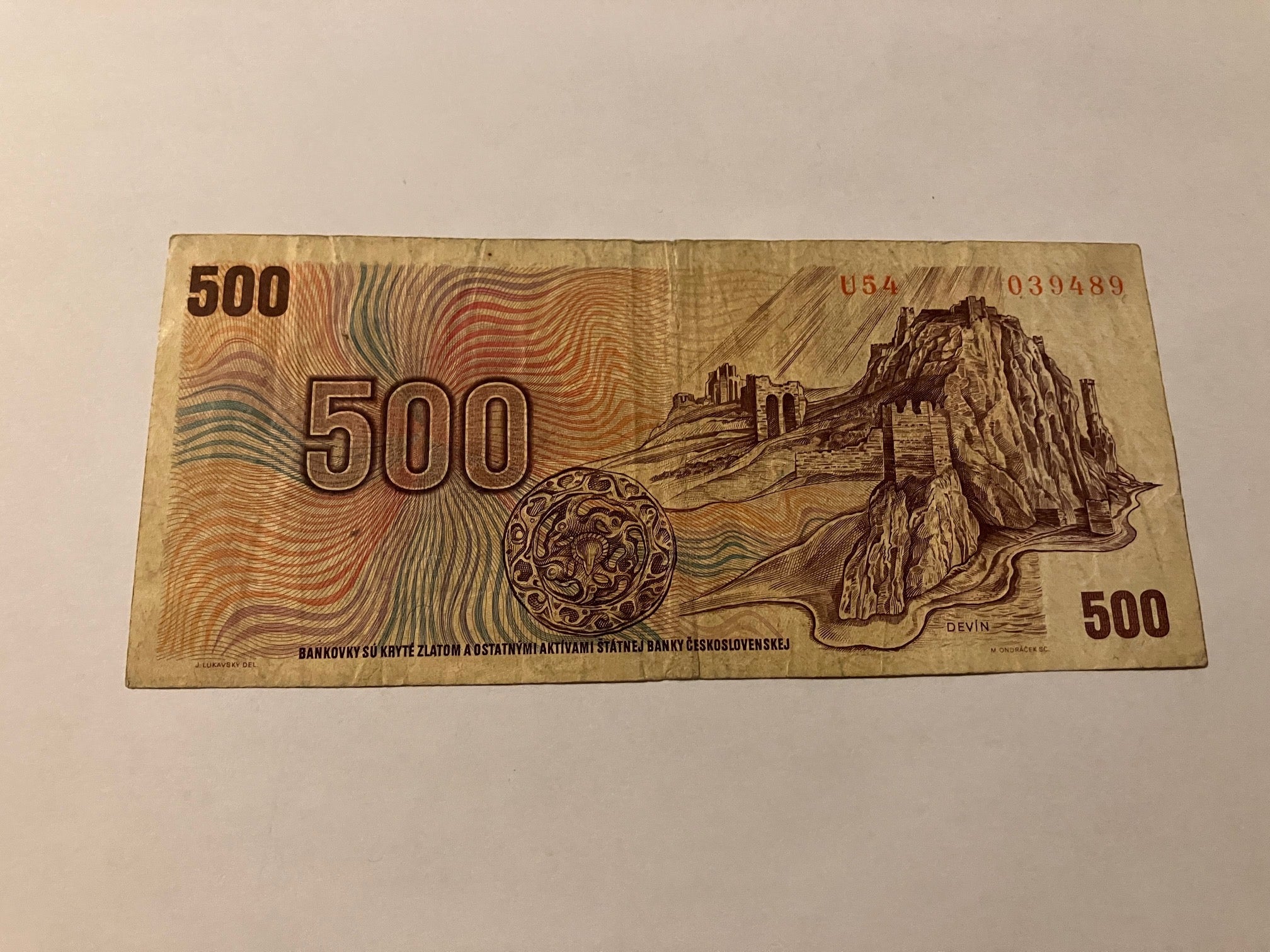500 Korun 1973 Czechoslovakia
