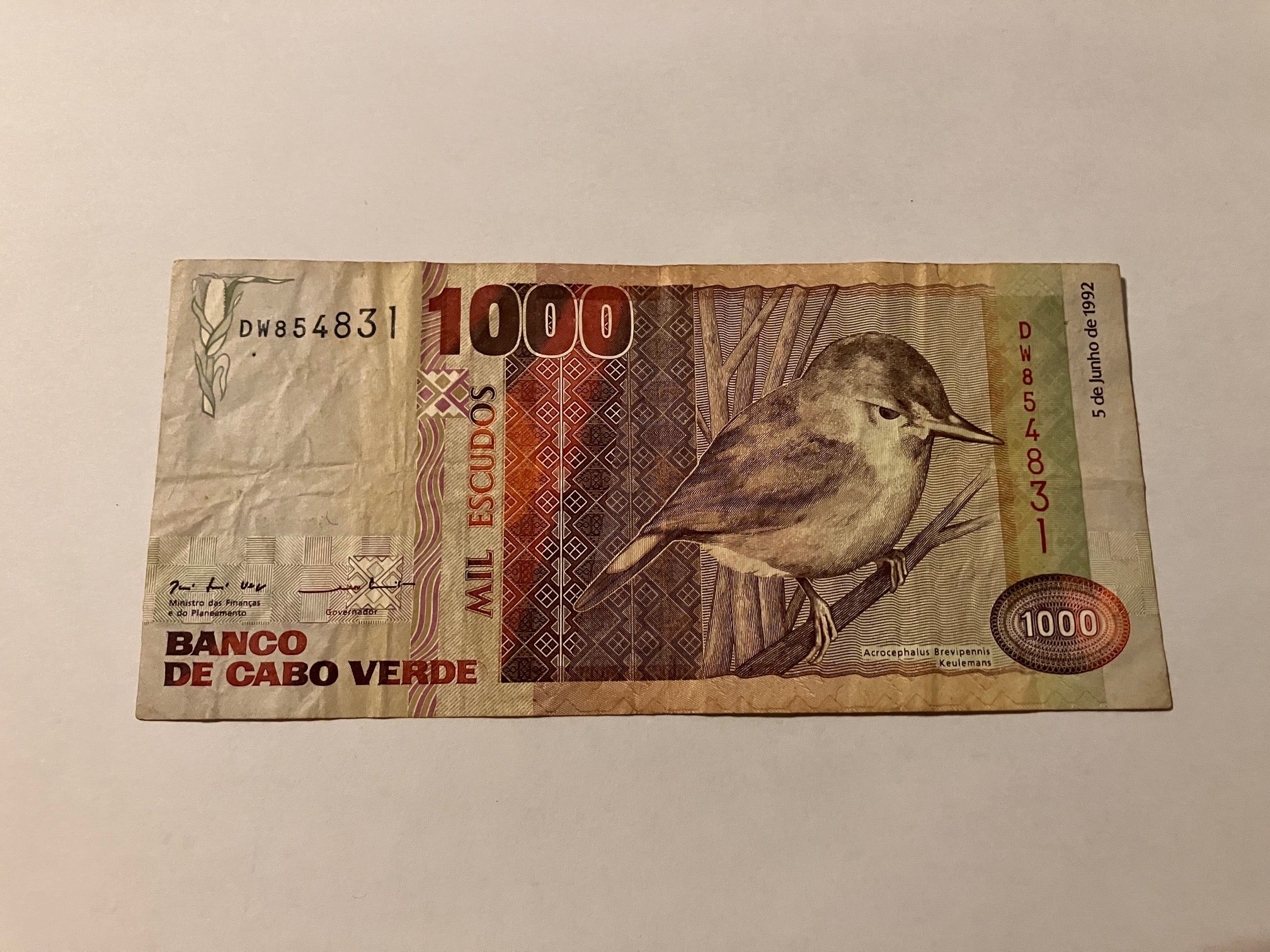 1000 Escudos Cabo Verde