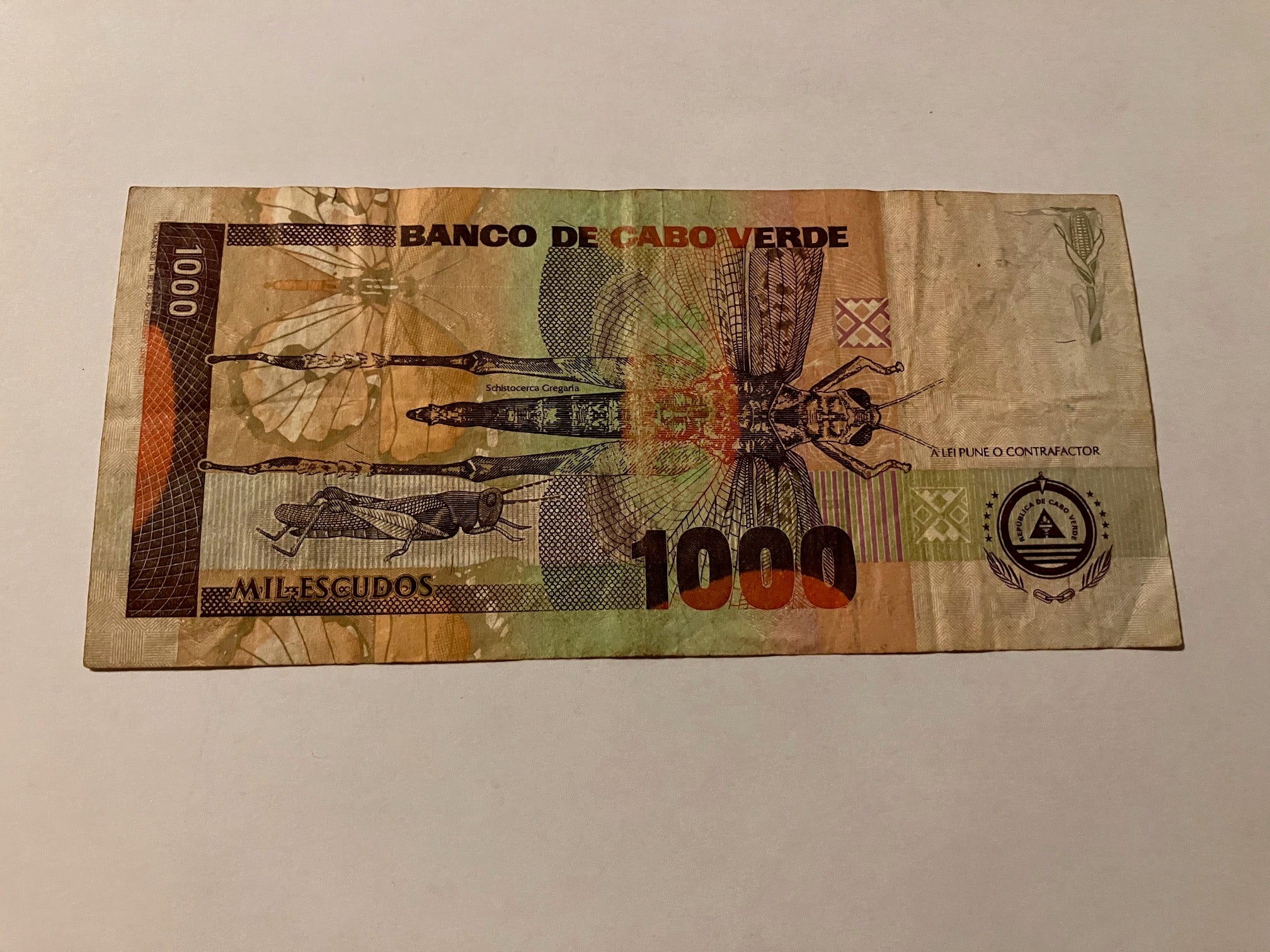 1000 Escudos Cabo Verde