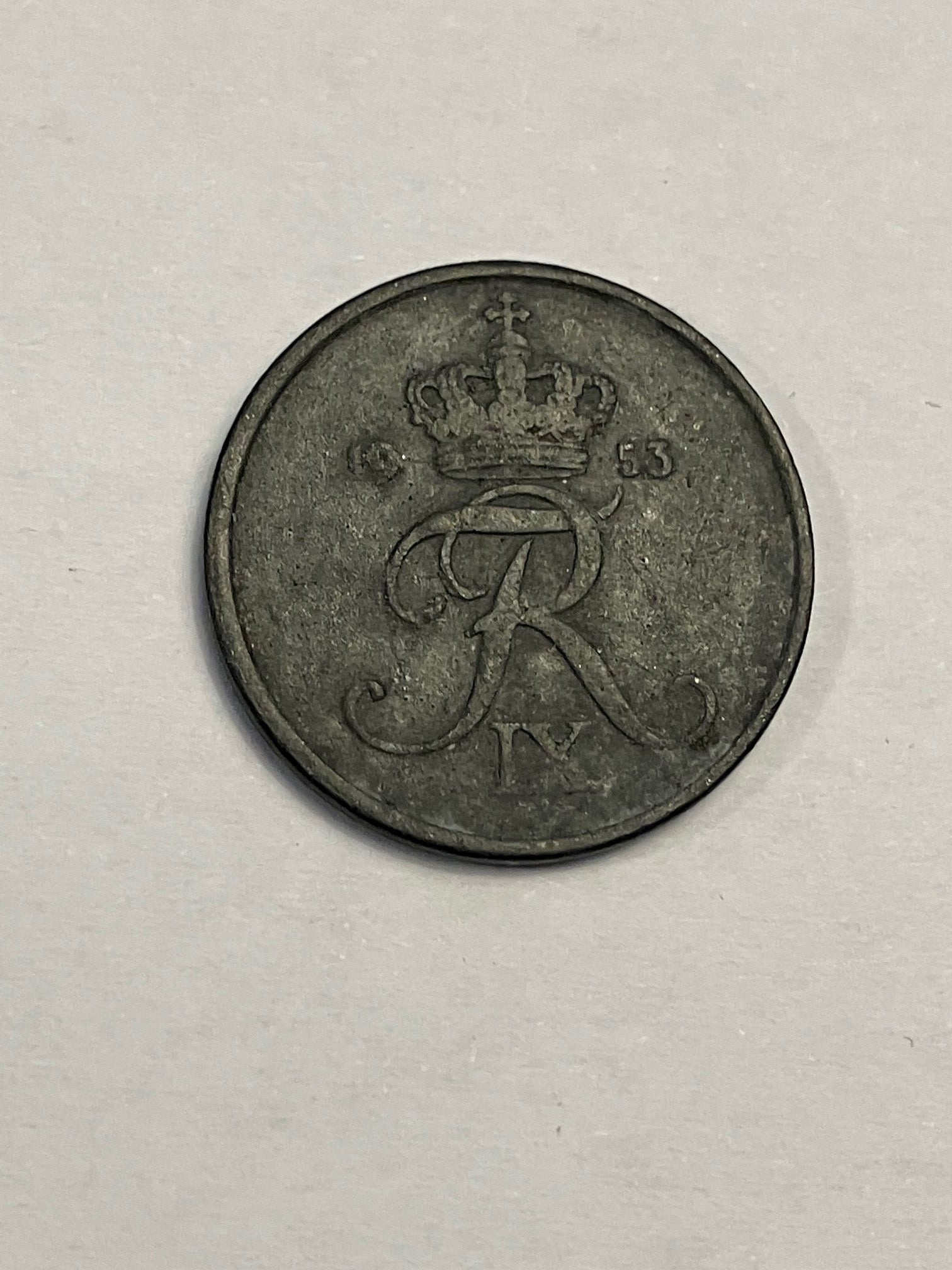 2 Øre Danmark 1953