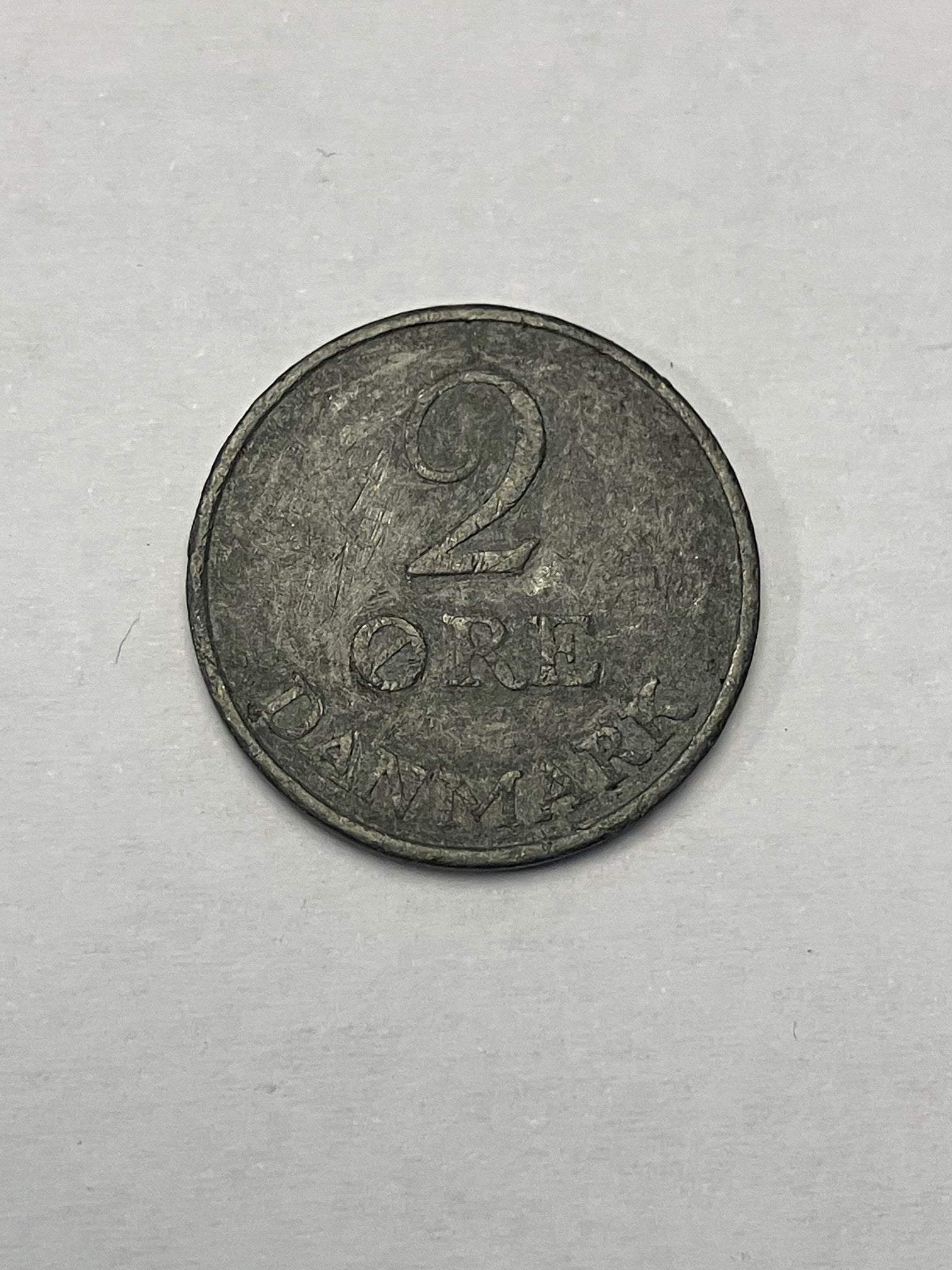 2 Øre Danmark 1957