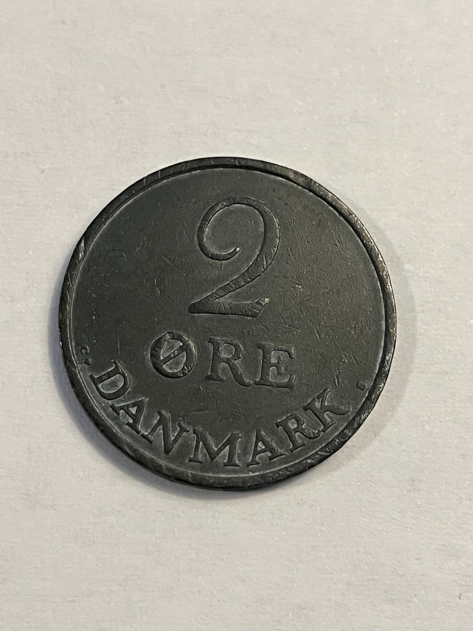 2 Øre Danmark 1958