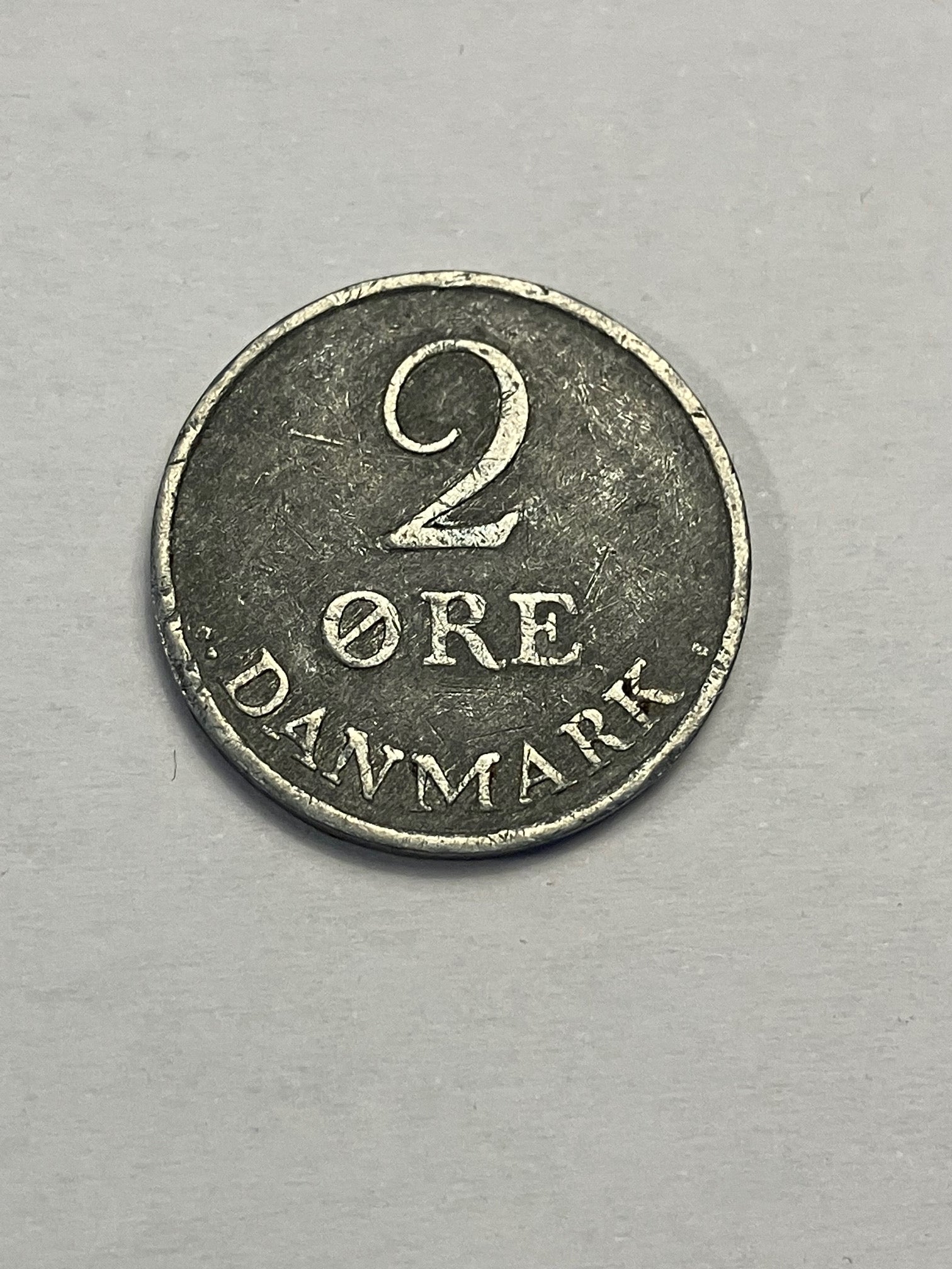 2 Øre Danmark 1961