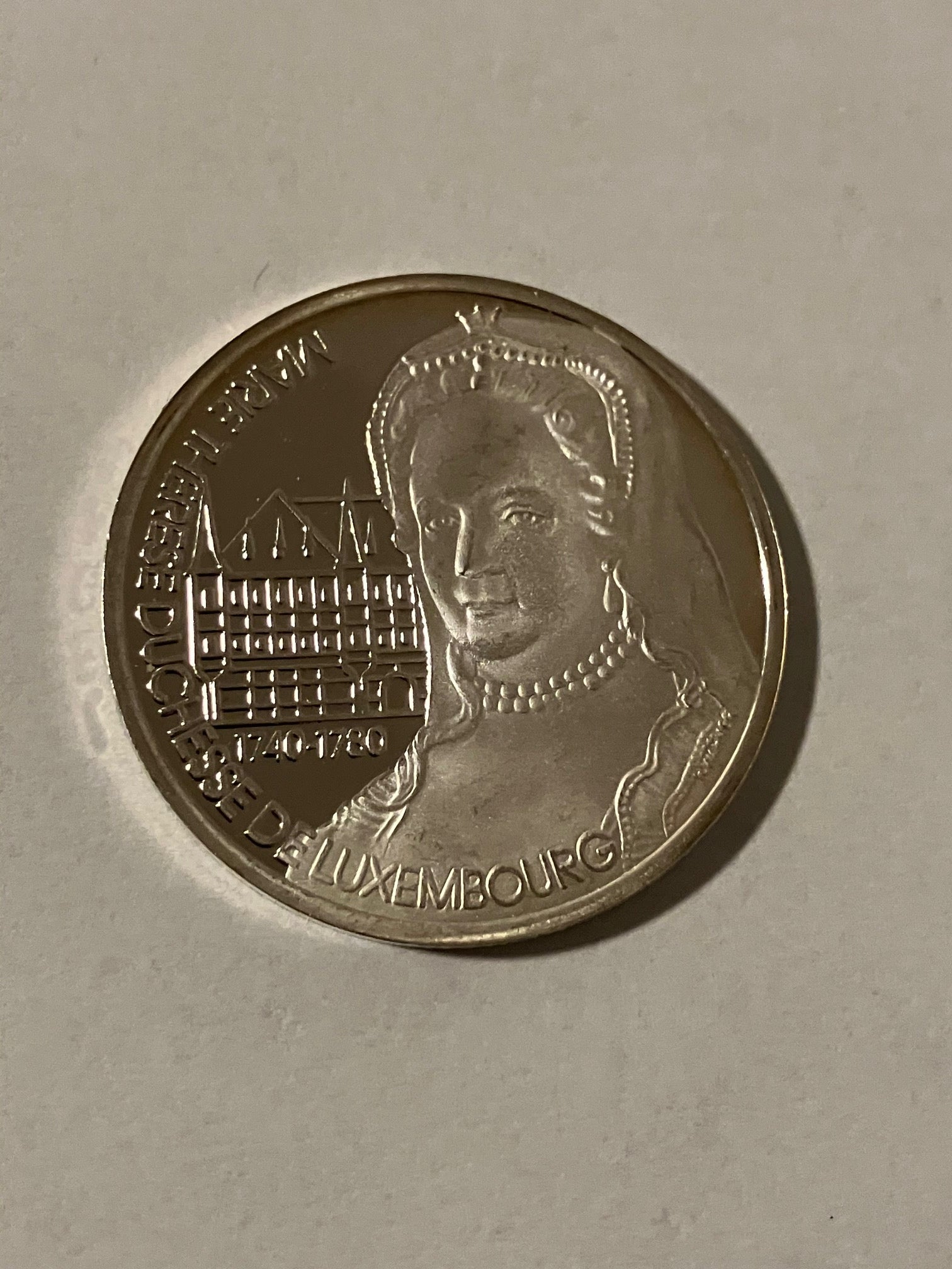 25 ECU Luxembourg 1994 - Silver
