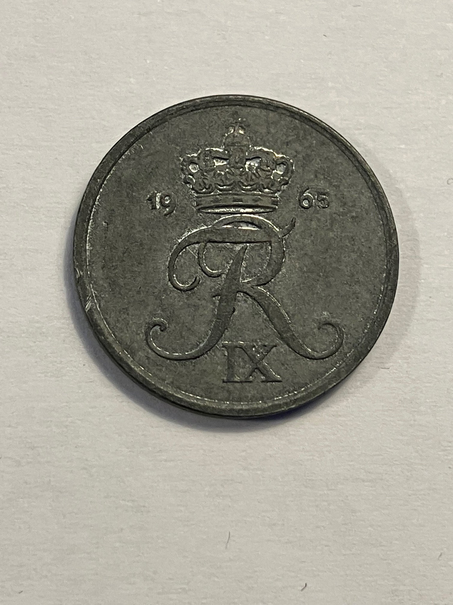 2 Øre Danmark 1965