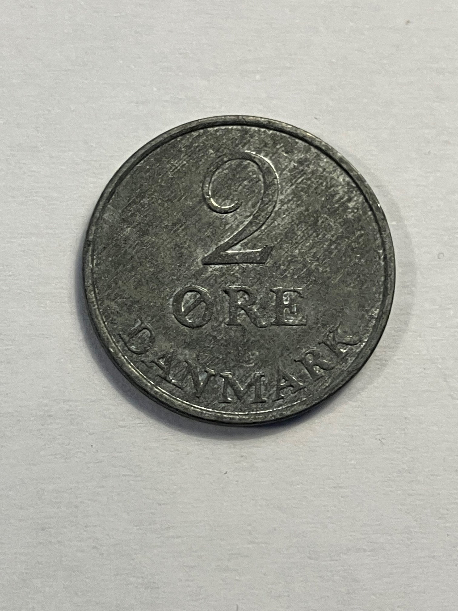 2 Øre Danmark 1965