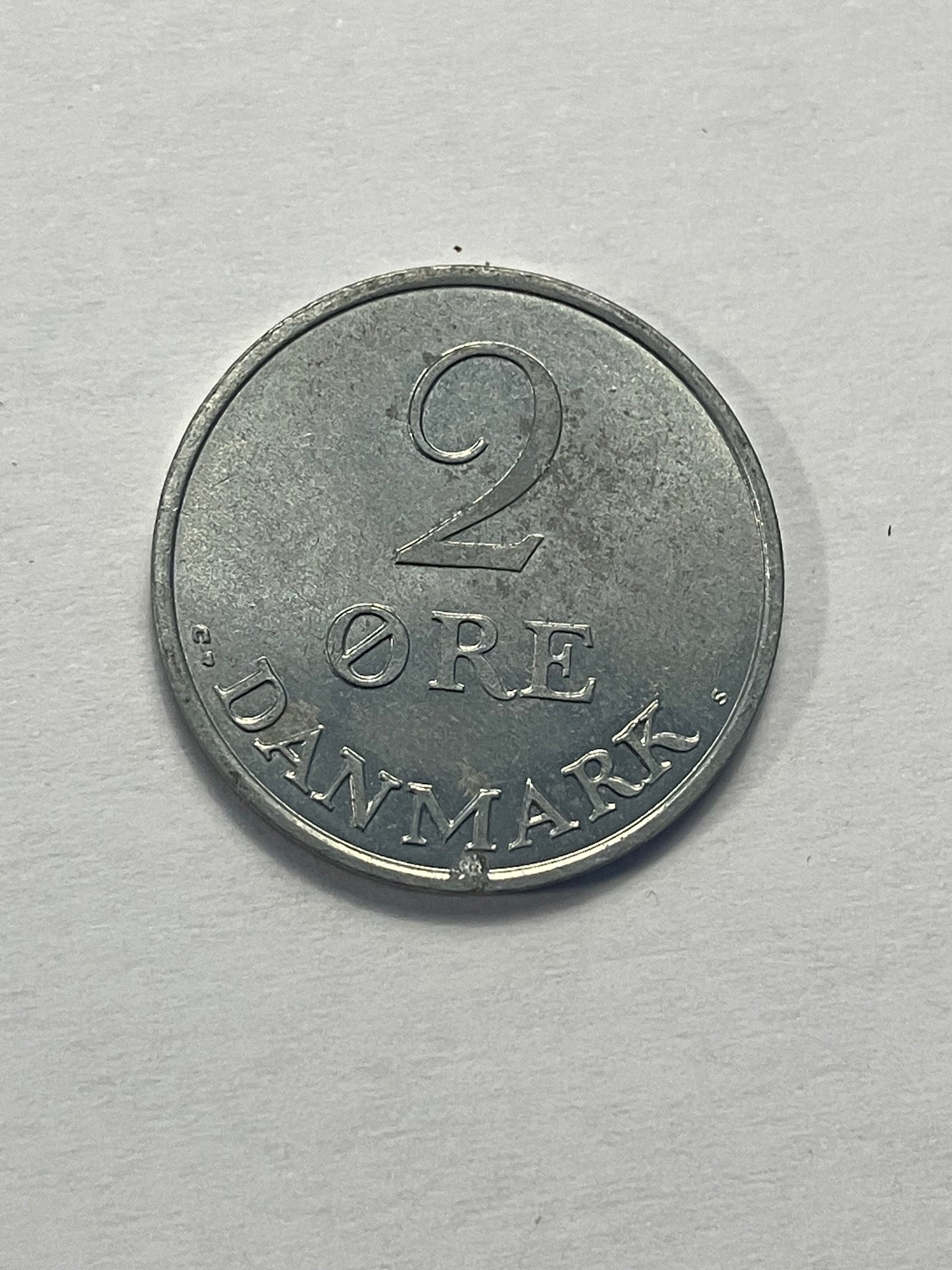 2 Øre Danmark 1971