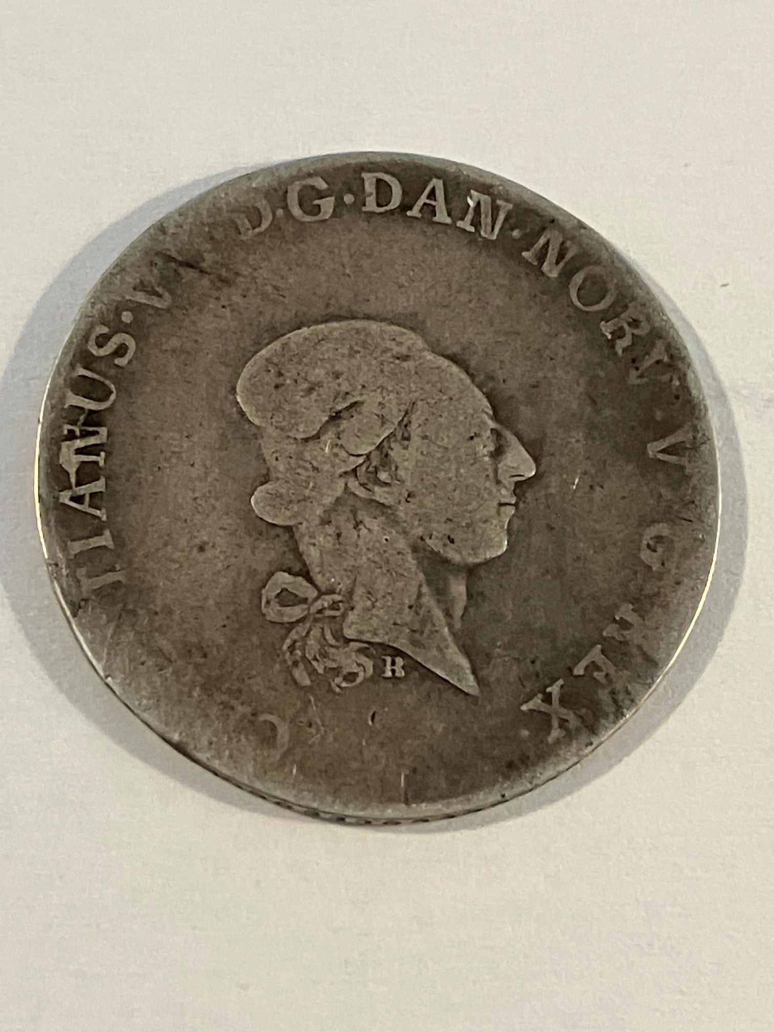 1/3 Speciedaler / 20 Schilling Schleswig Holstein 1787 - Dårlig stand