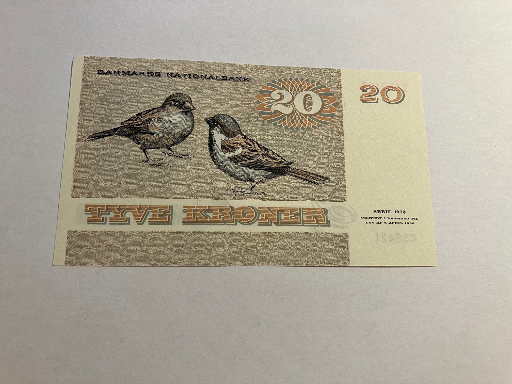 20 Kroner Danmark 1984