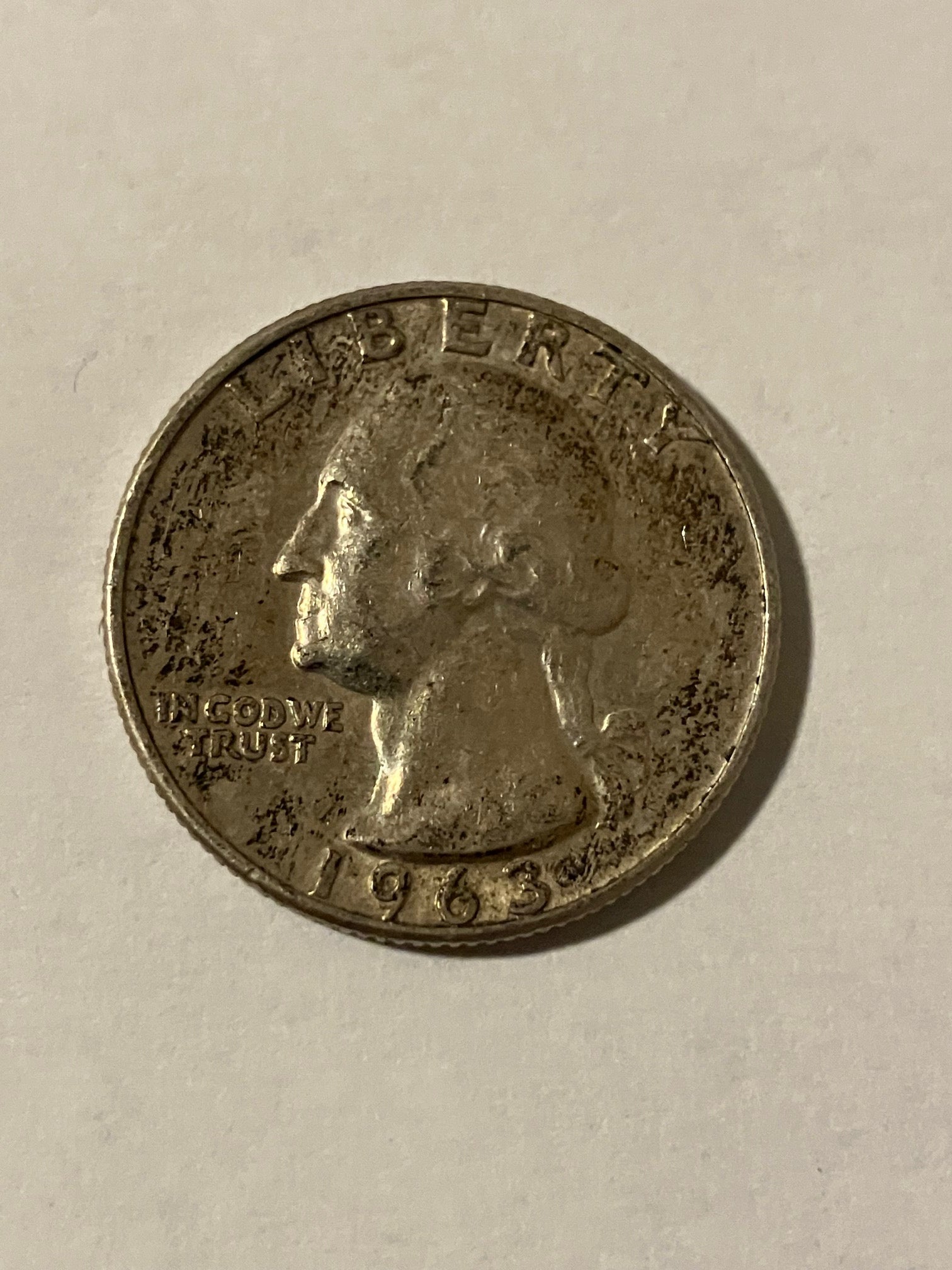 Quarter Dollar 1963 D USA