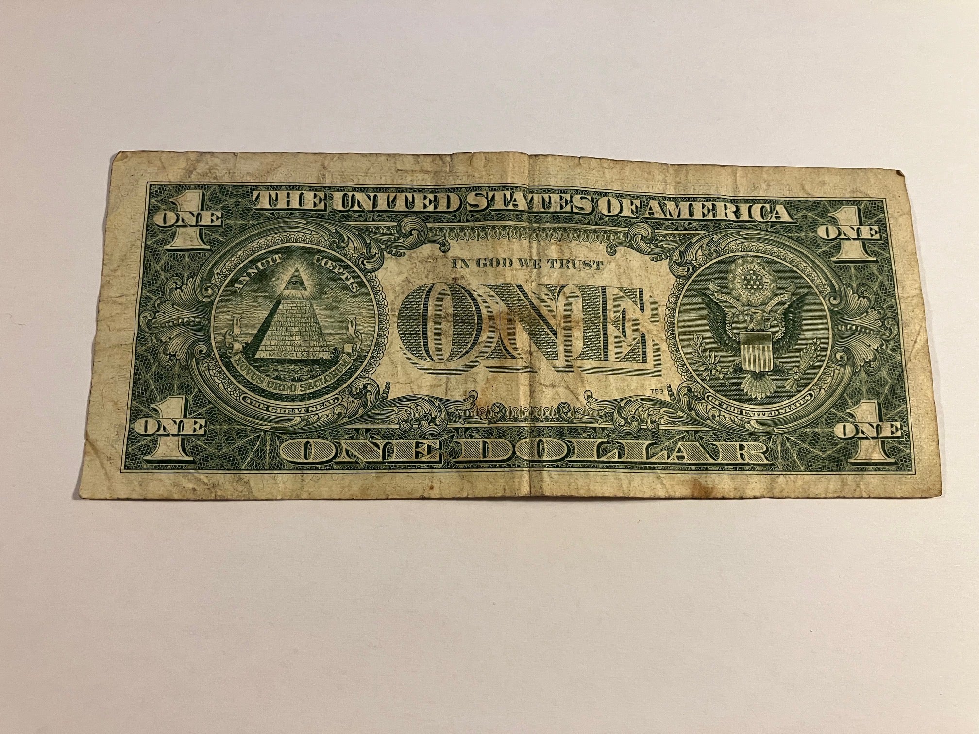 One Dollar USA 1963A