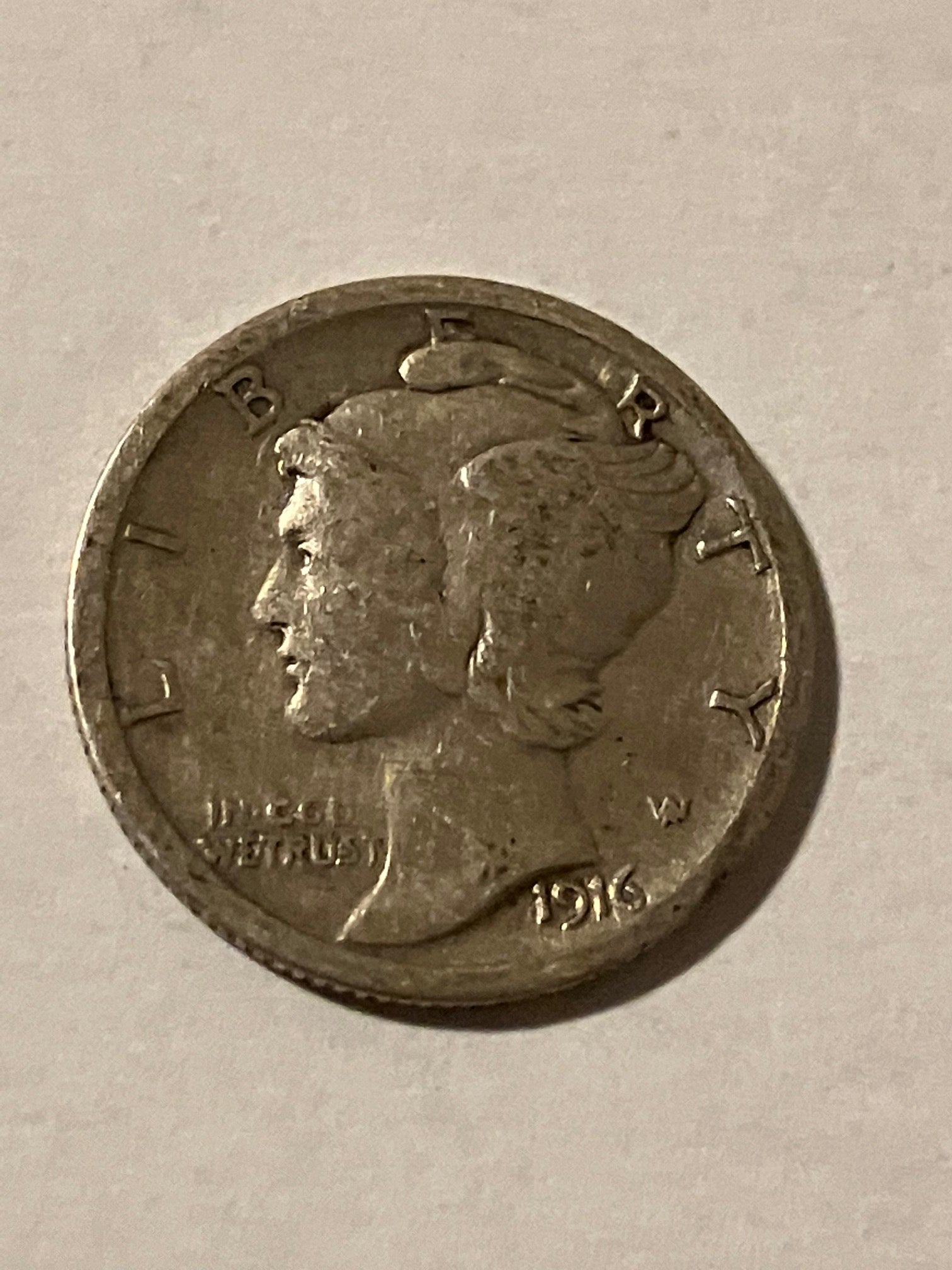 One Dime USA 1916