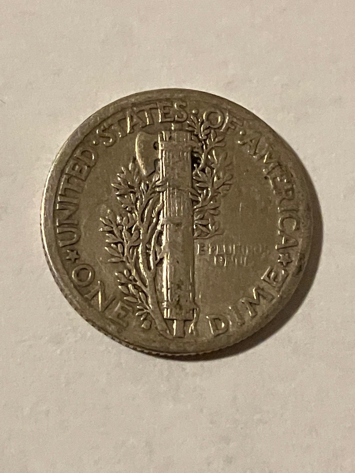 One Dime USA 1916