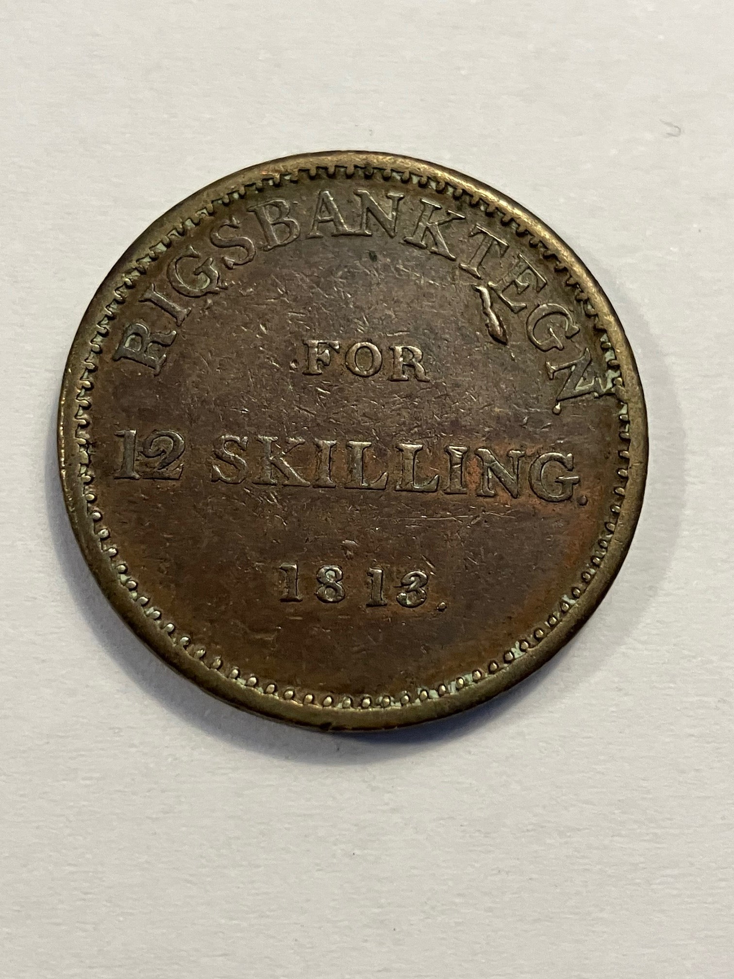 12 Skilling 1813