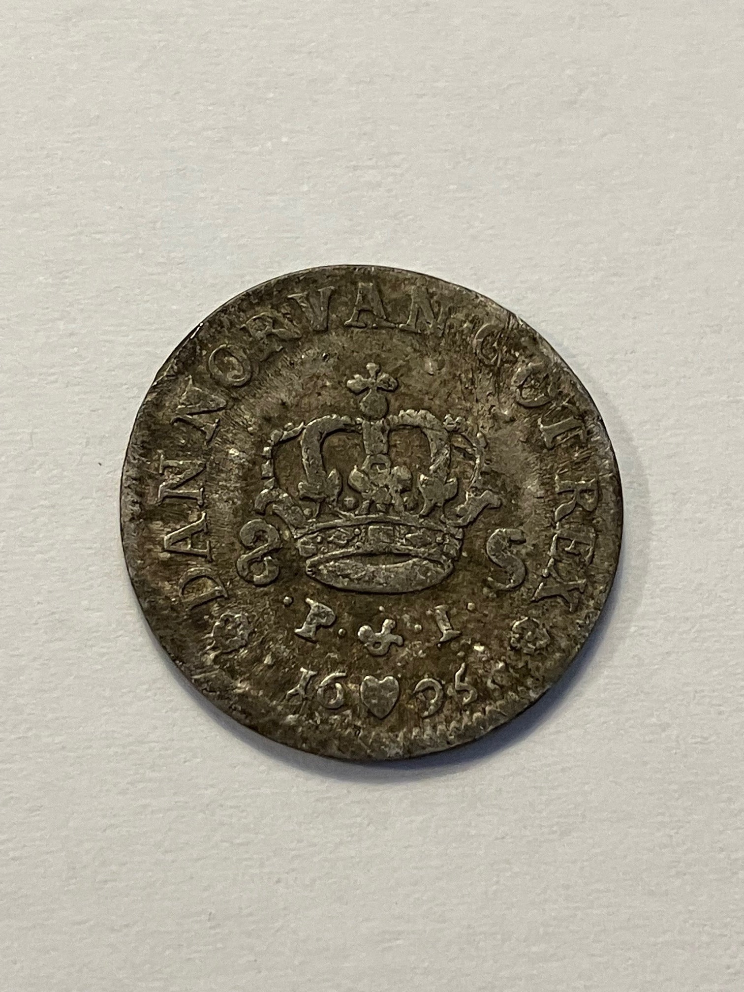 8 Skilling 1695 Danmark