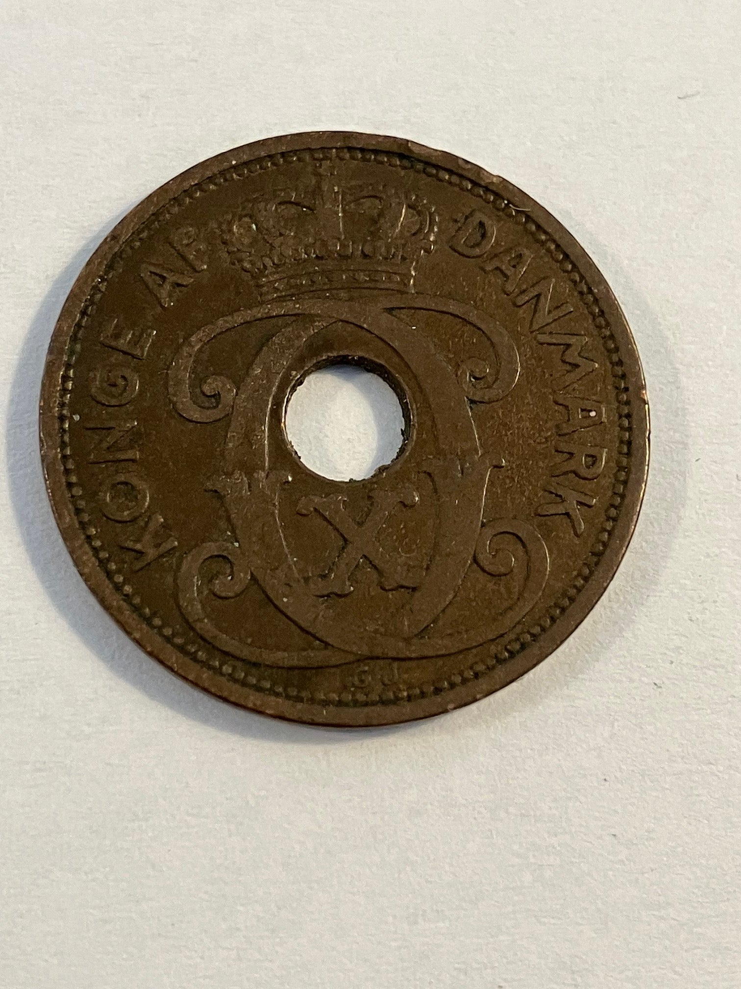 5 Øre 1927 HCN Danmark