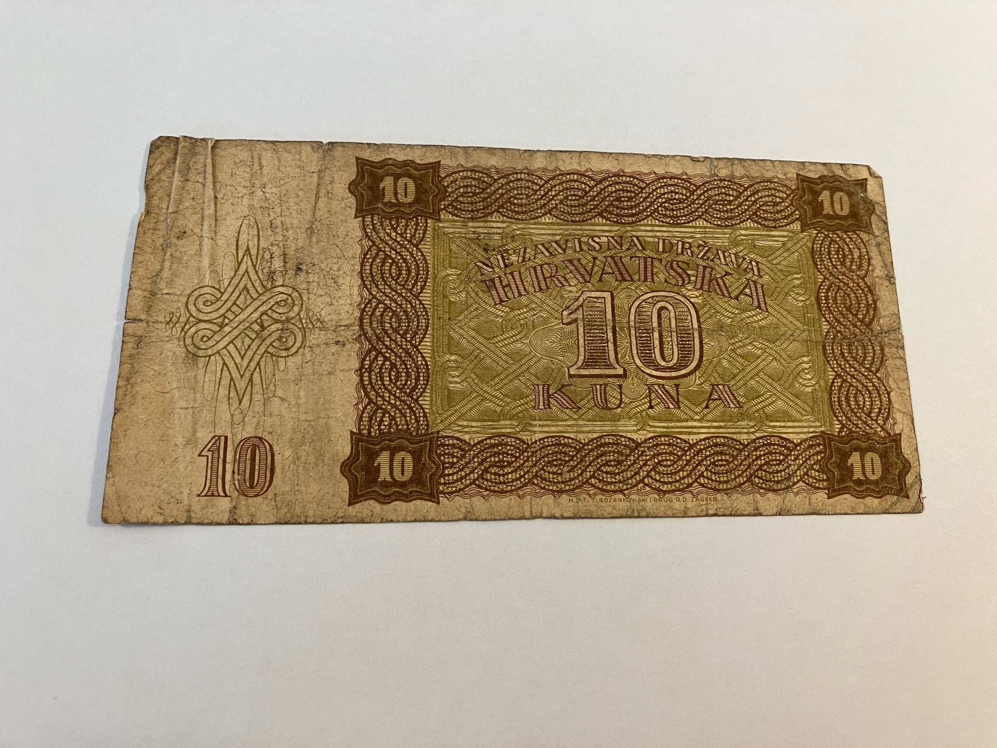 10 Kuna Croatia 1941
