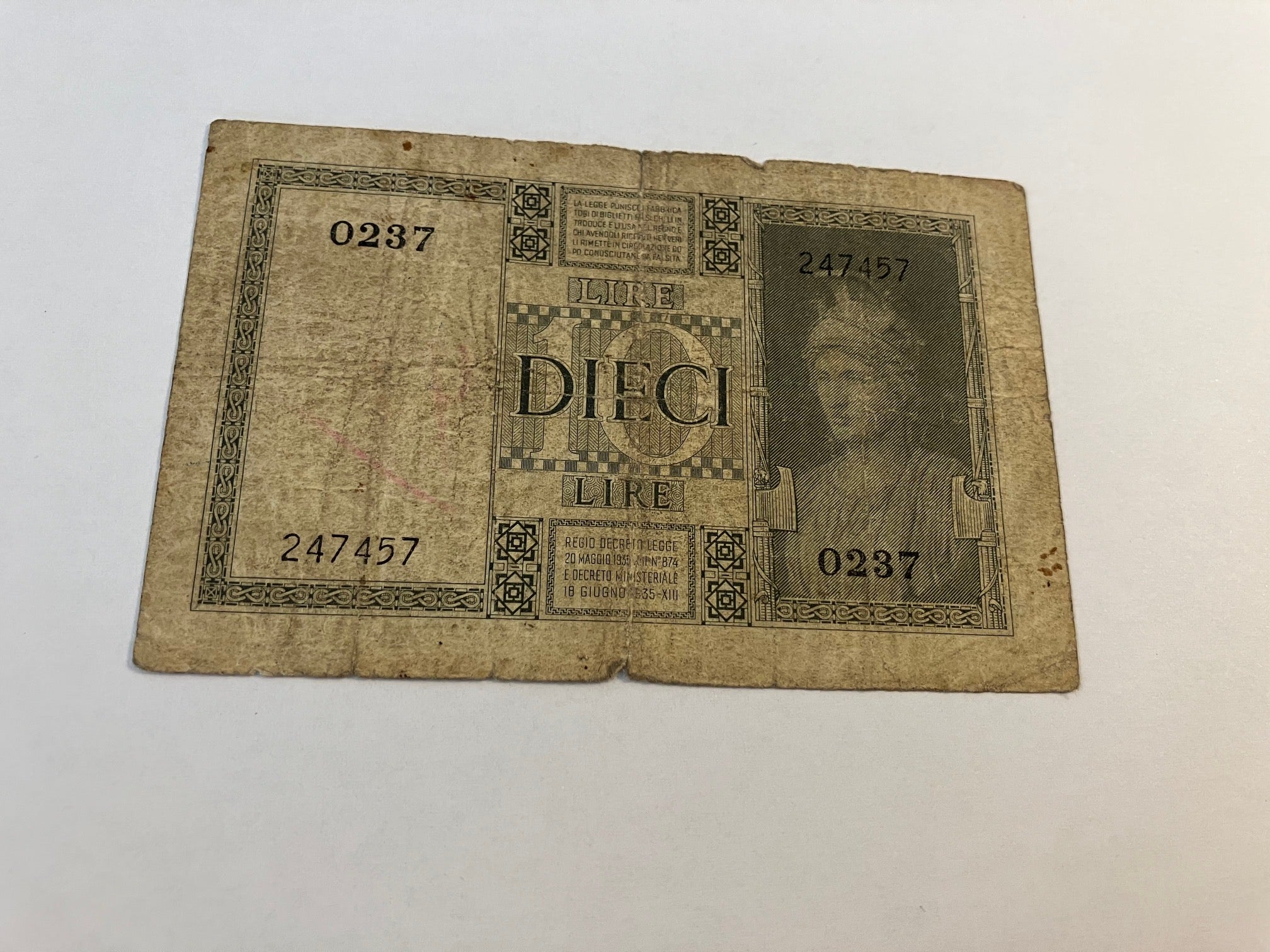 10 Lire Italy