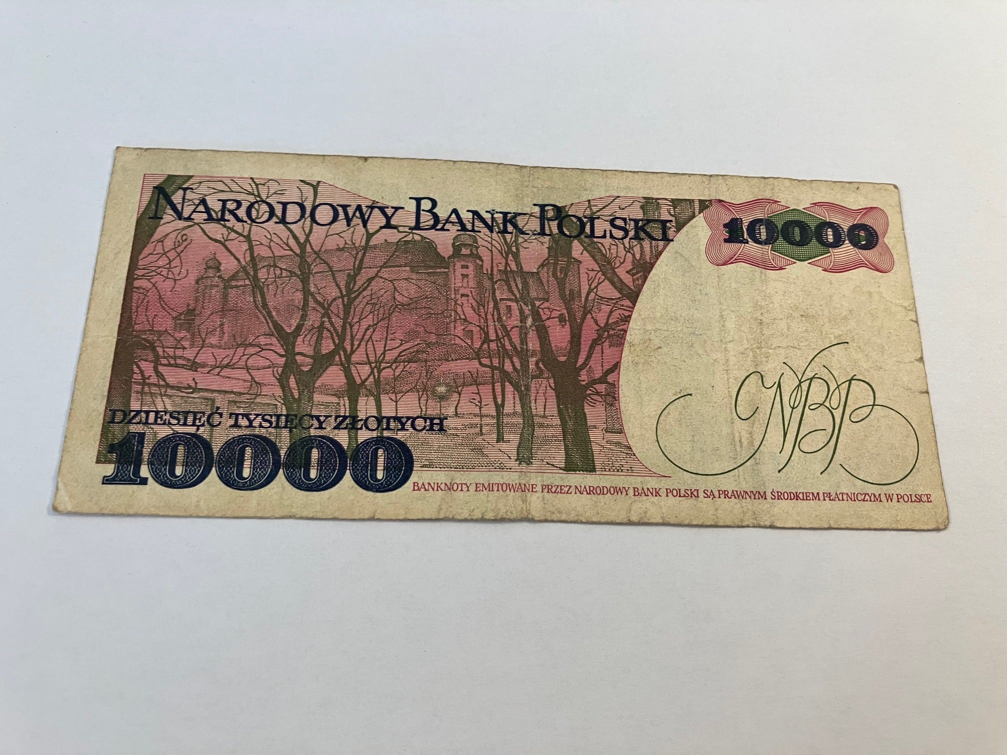 10000 Zlotych 1987 Poland